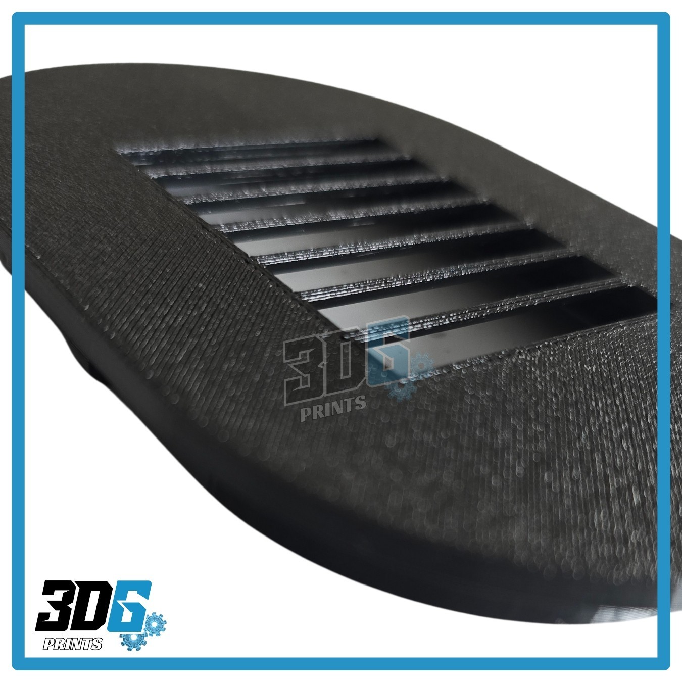 Fully Vented Black Transit Custom Van C Pillar B Pillar Rear Covers Camper 8PC