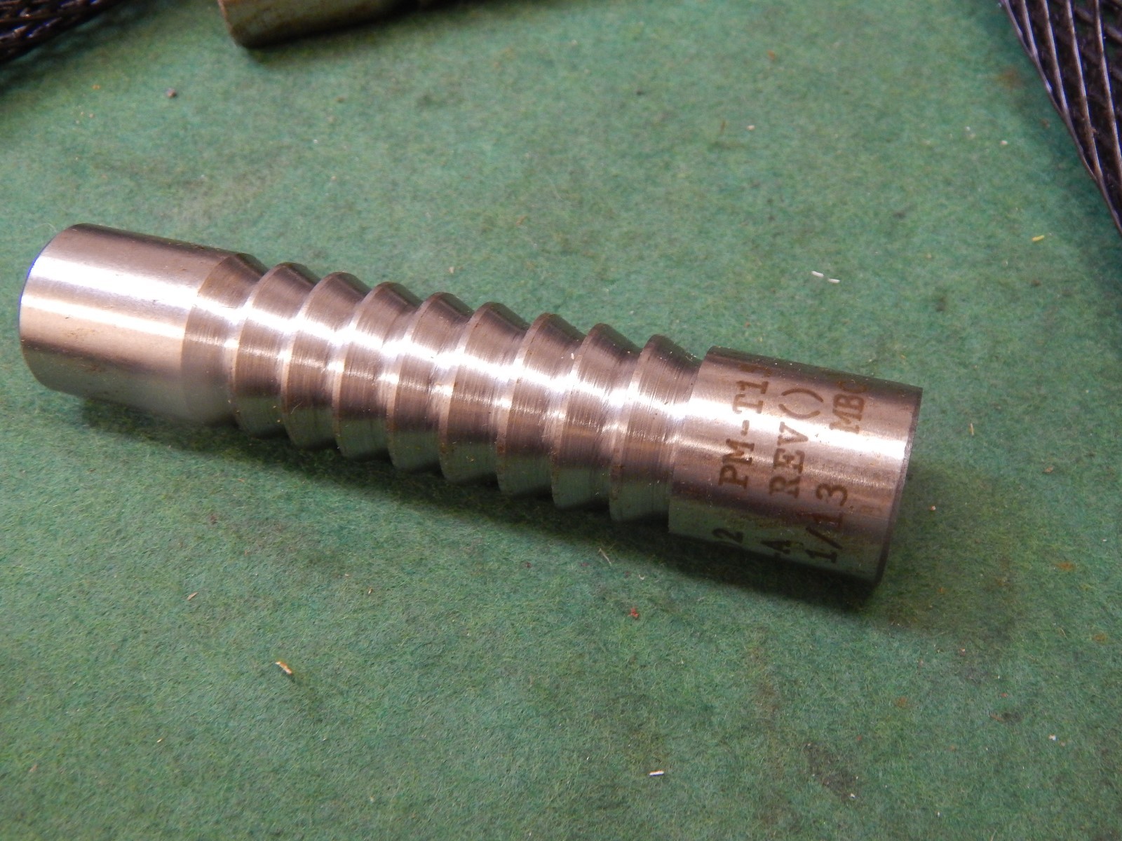 Milwaukee Broach  Co. USA .844" Diameter Round Push Broach