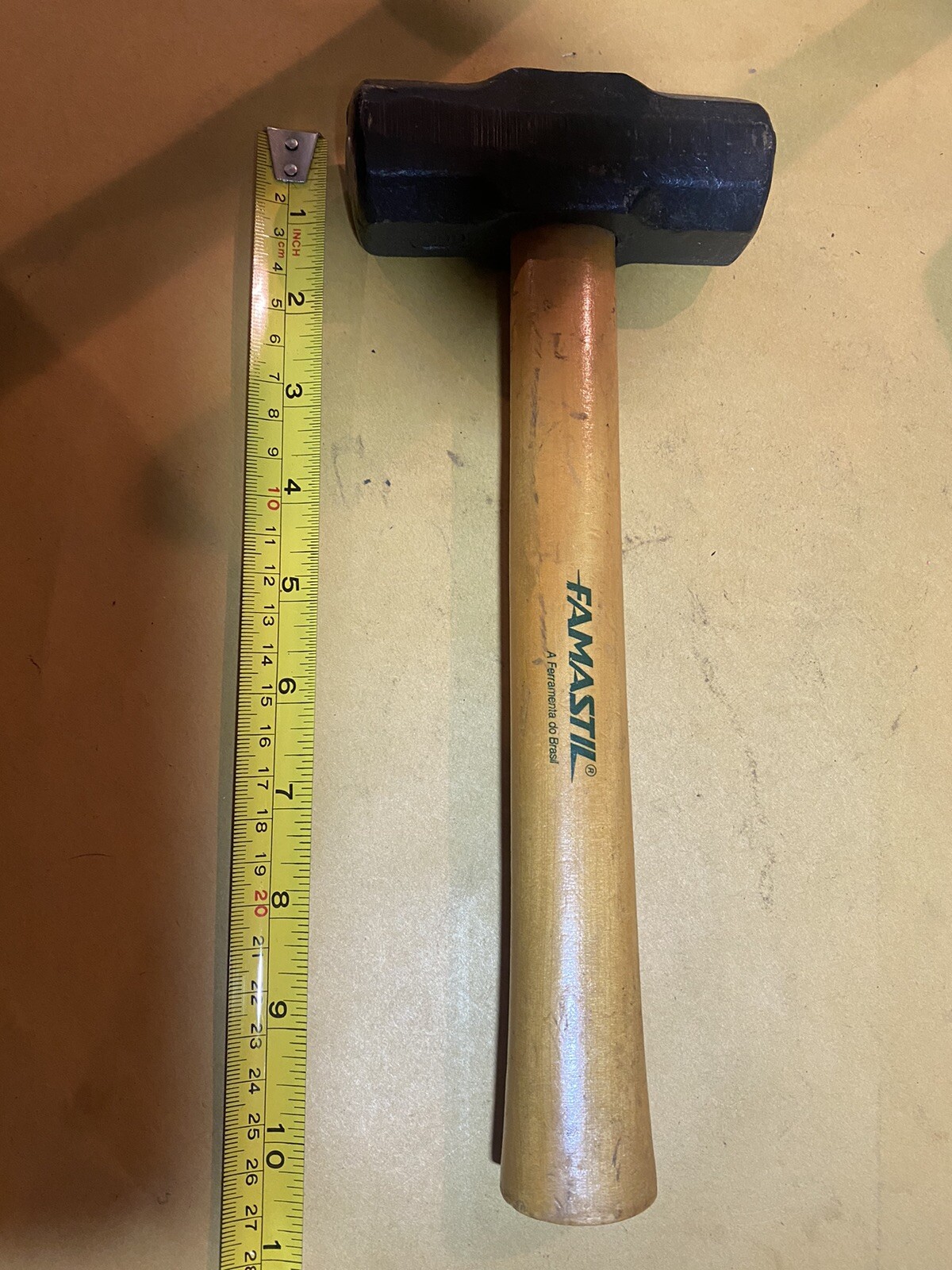 2 Lb Drill  Engineers Hammer , Made In Brazil