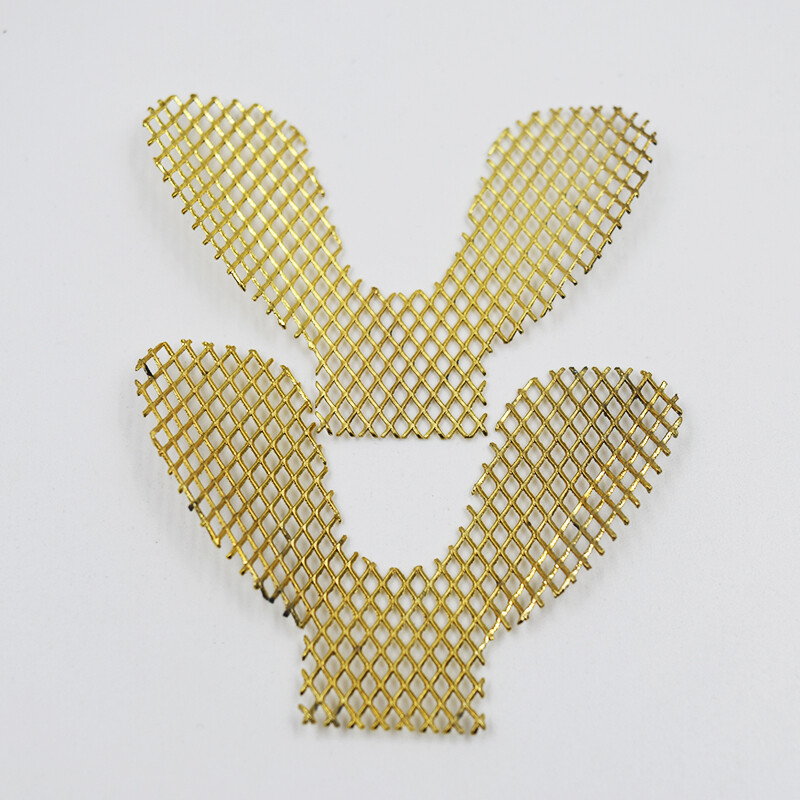 Dental Metal Net Plate Strengthen Impression Tray Plate Teeth Gold Lower/Upper