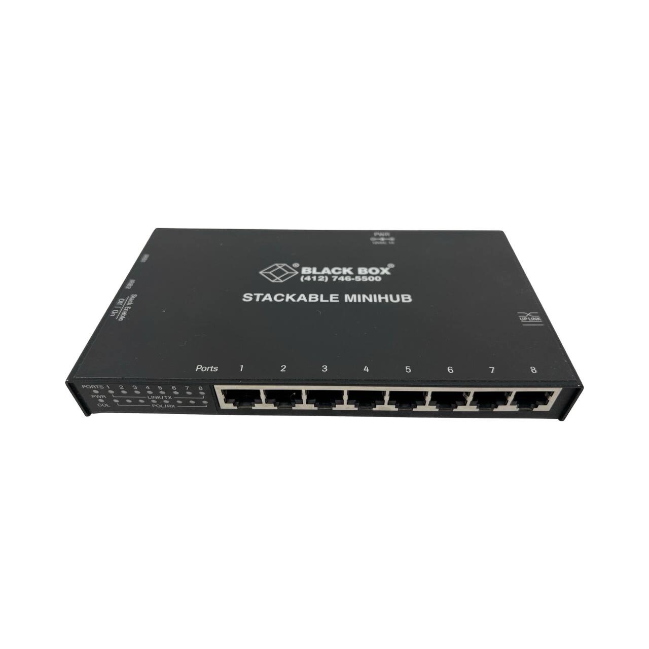 Black Box Stackable Mini LE2801A 8-Ports External Hub stackable Tested!