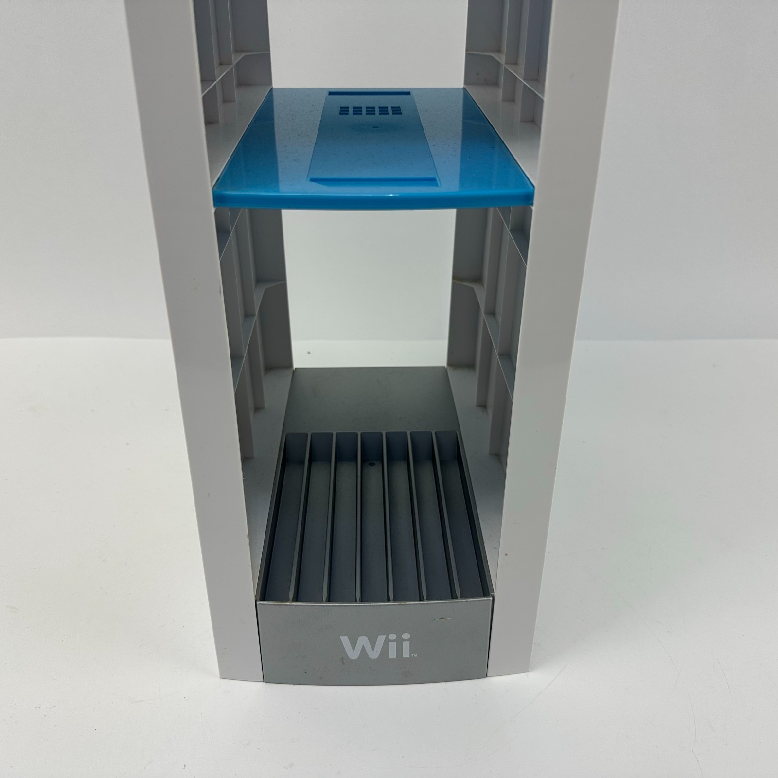 Nintendo Wii Storage Tower Rack Stand Holds Console, Games, & Controllers 35.5"