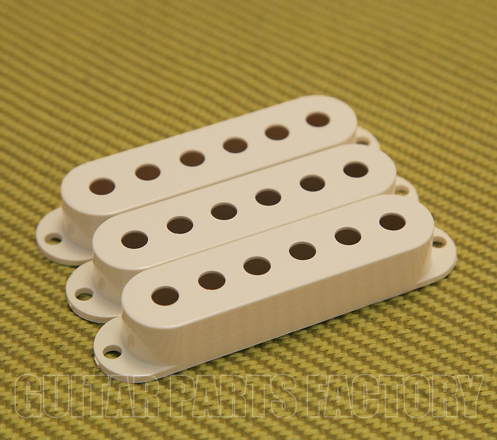005-6251-049 (3) Genuine Fender Parchment Stratocaster/Strat Pickup Covers