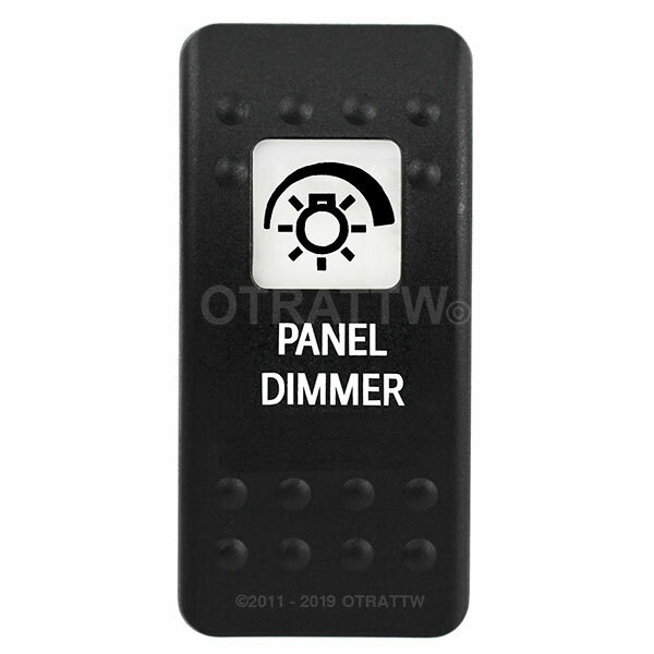 OTRATTW Carling Technologies Contura II Rocker only, PANEL DIMMER, WHITE LENS