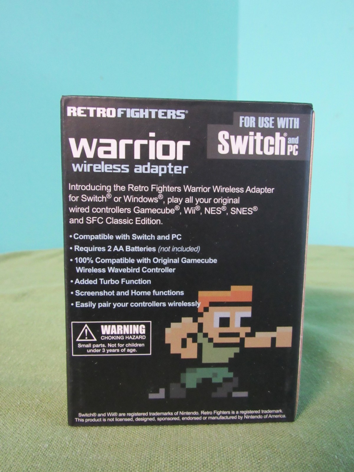 Warrior Switch Wireless Adapter Nintendo Switch & PC - Retro Fighters Gamecube