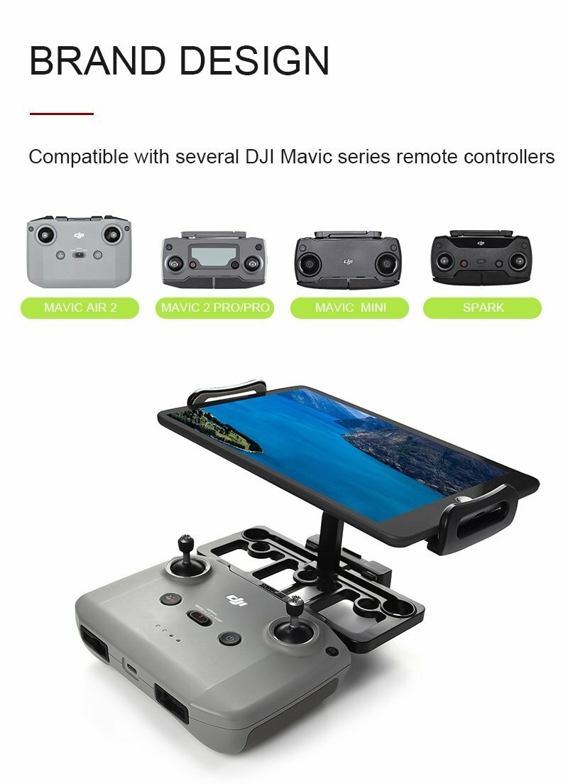 Remote Controller Tablet Phone Holder Extender For DJI MINI 2/Mavic Air 2