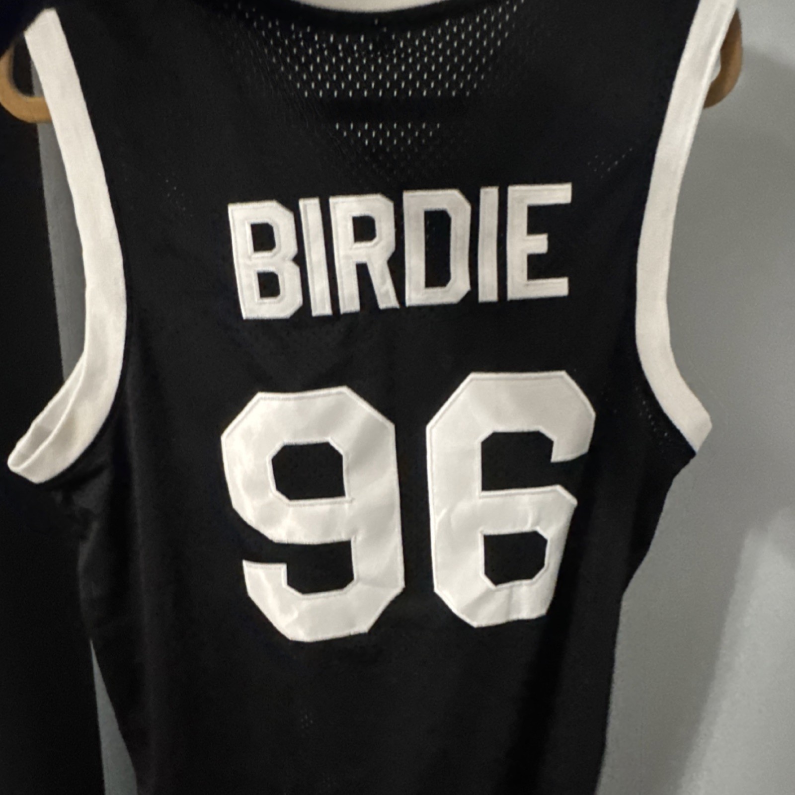 BIRDIE 96 Tournament Shoot Out Basketball Jersey Men's Black Sleeveless