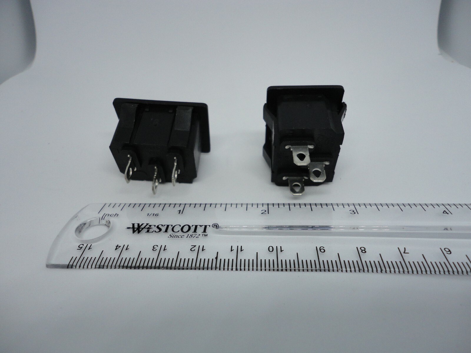 2 Pack AC Power Supply Electric Cable Connection Socket Port Jack 250V Computer