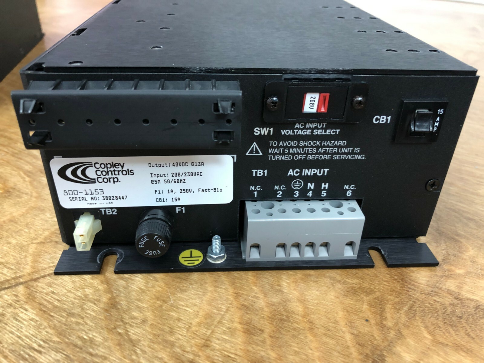 Copley Controls 800-1153 Servo Amplifier