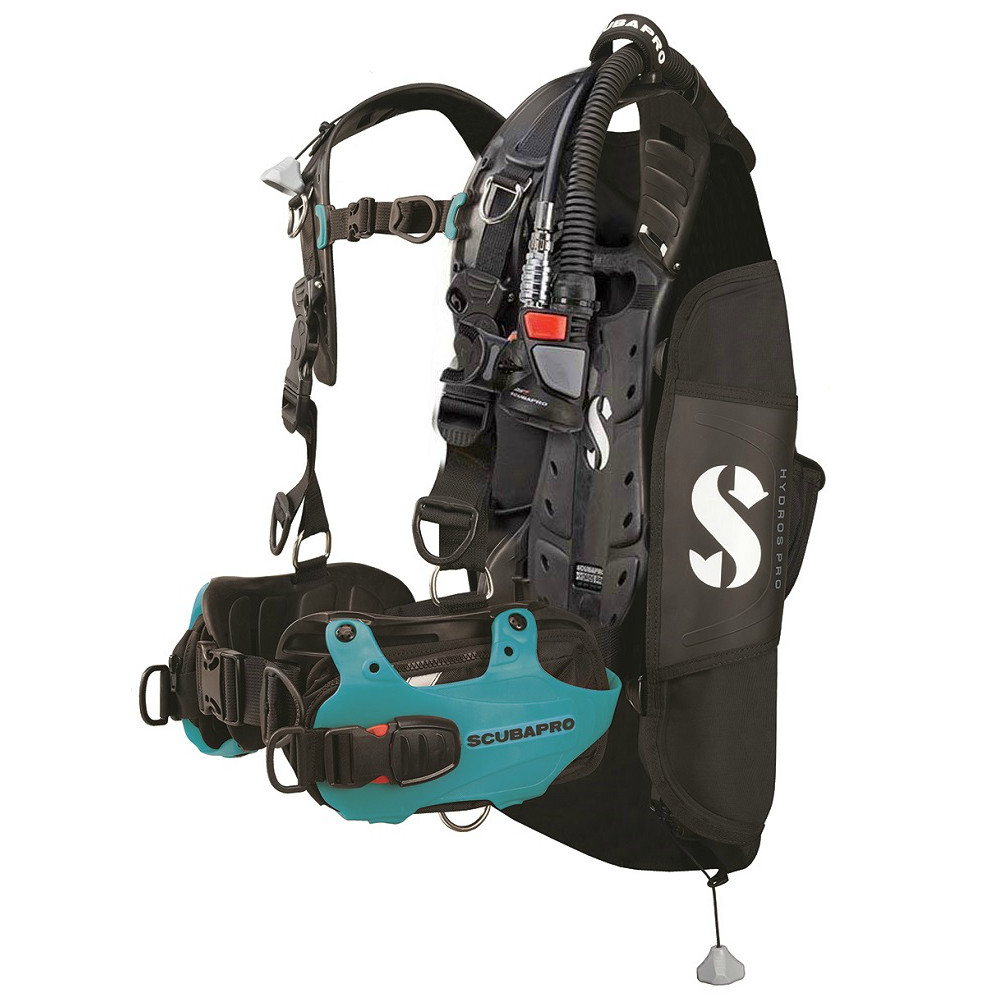 Scubapro Hydros Pro w/ 5th Gen. Air2 BCD- Black Small