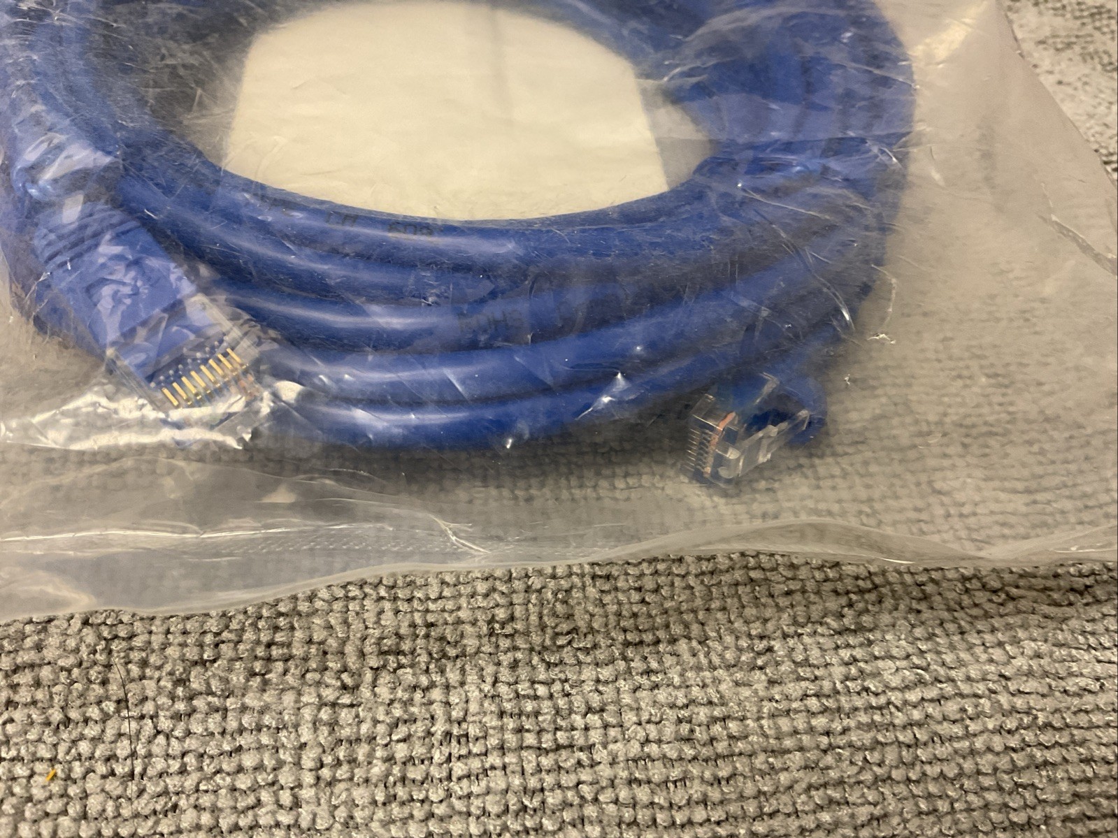 Hellermann Tyton PCBLU25 Category 5e Patch Cord, 25ft Length, Blue