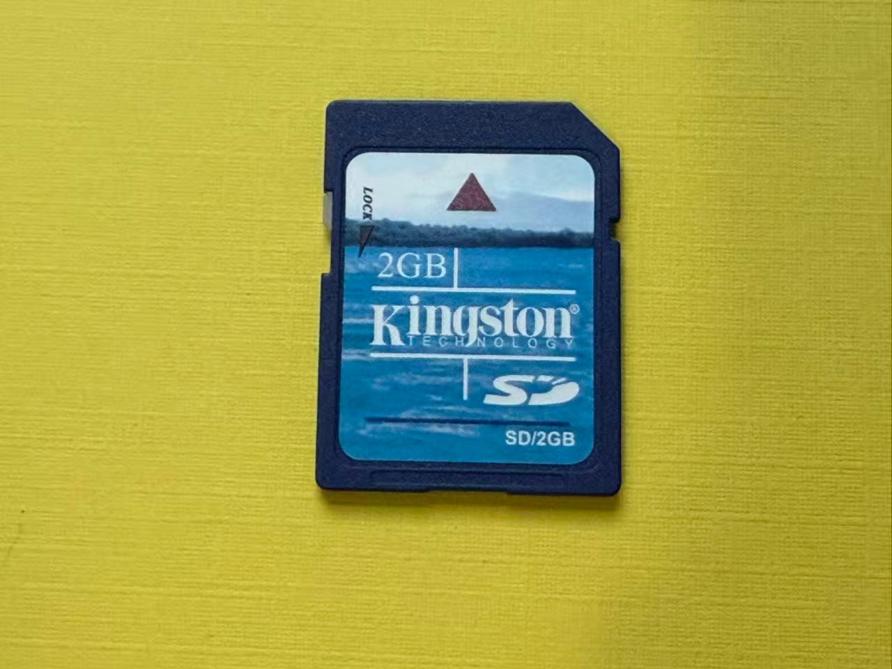 Kingston 2GB SD Cards New Stocked Product Made in Japan - Computer Tested Only