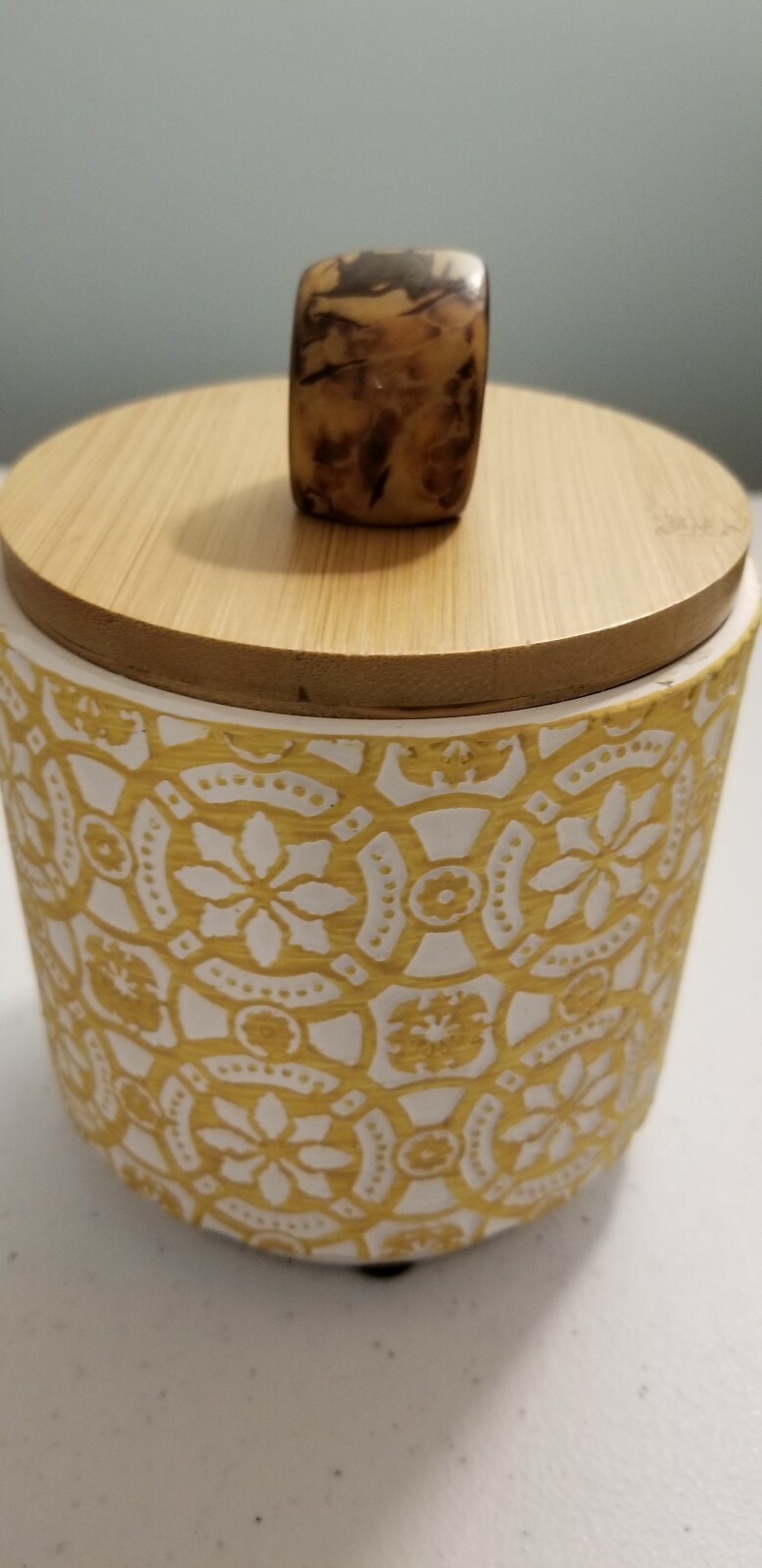 Costume wood ring