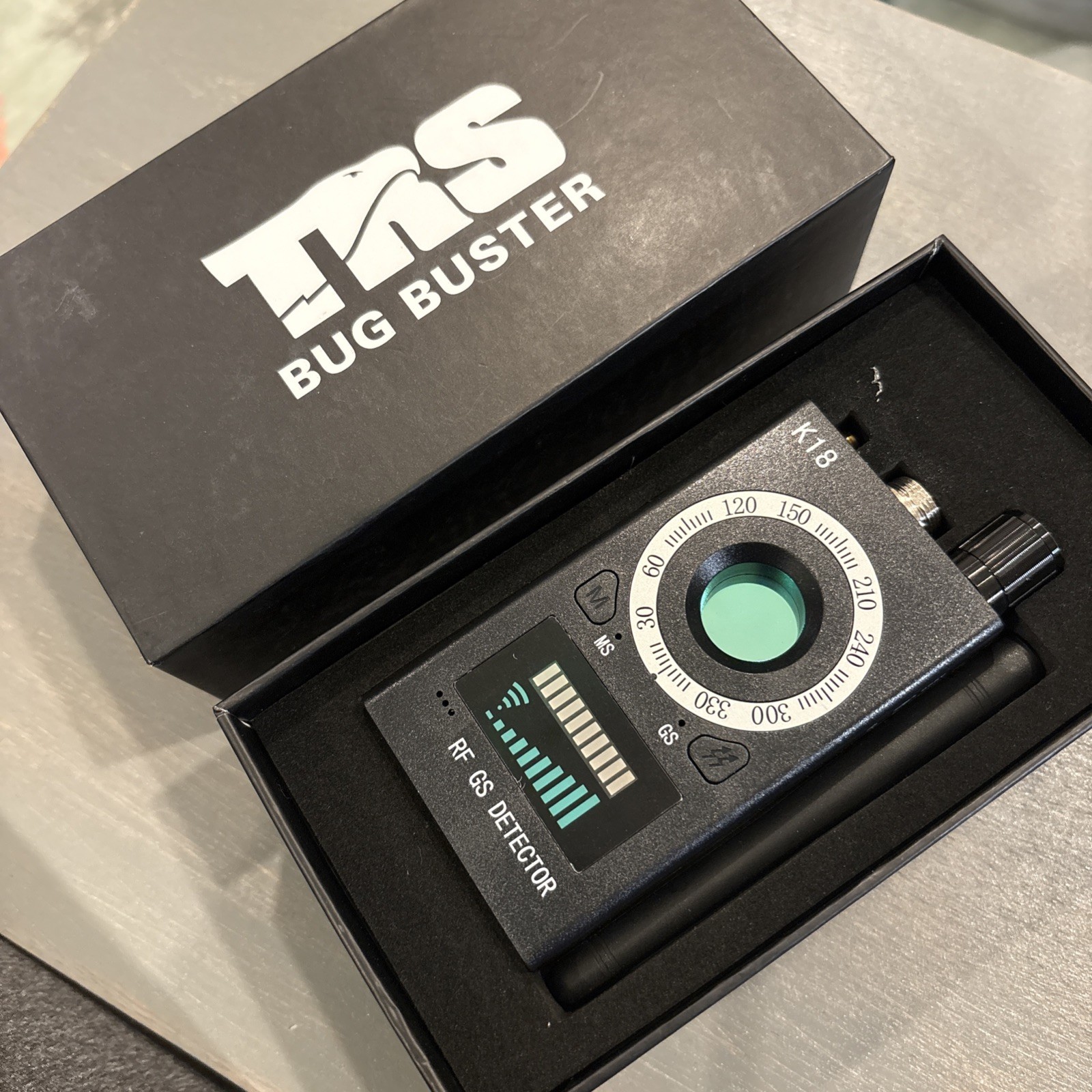 TRS BUG BUSTER RF GS Detector GB4943 New In Box Mfg $79.00