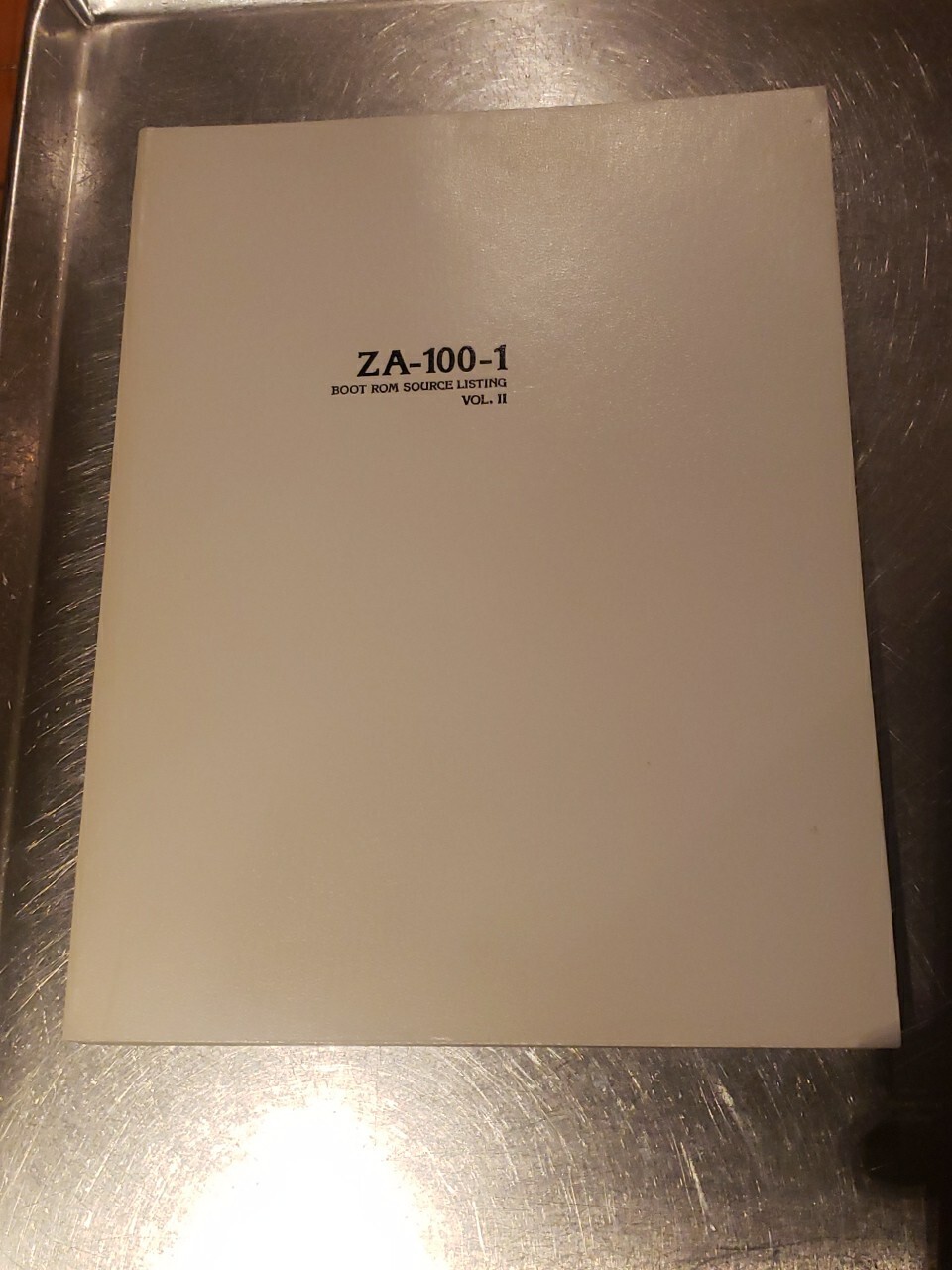 Rare! Heathkit ZA-100-1 BOOT ROM Source Listings VOL. 2- 1983 Employee Manual