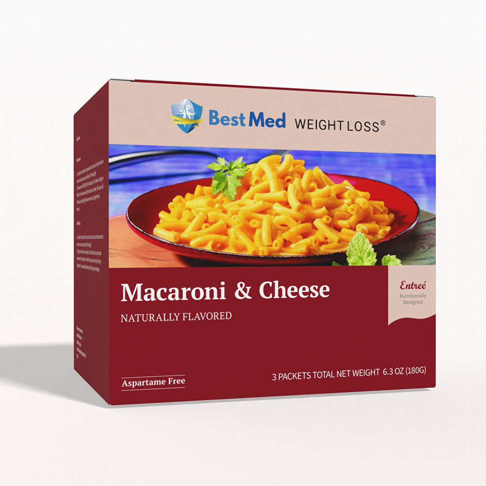 BestMed - Macaroni & Cheese Entree | Ideal Protein Alternative Diet 7/ct