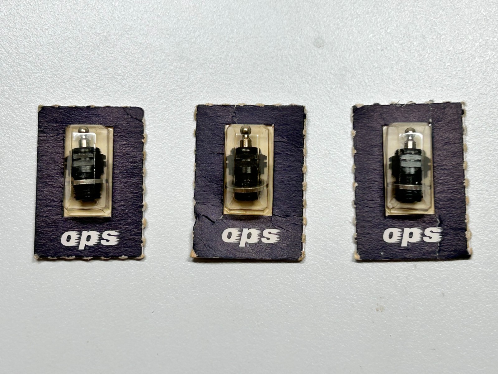 OPS Glow Pugs Art. 9100 Very Hot .12 ~ .15 Nitro Engines Lot of 3, Free Shipping