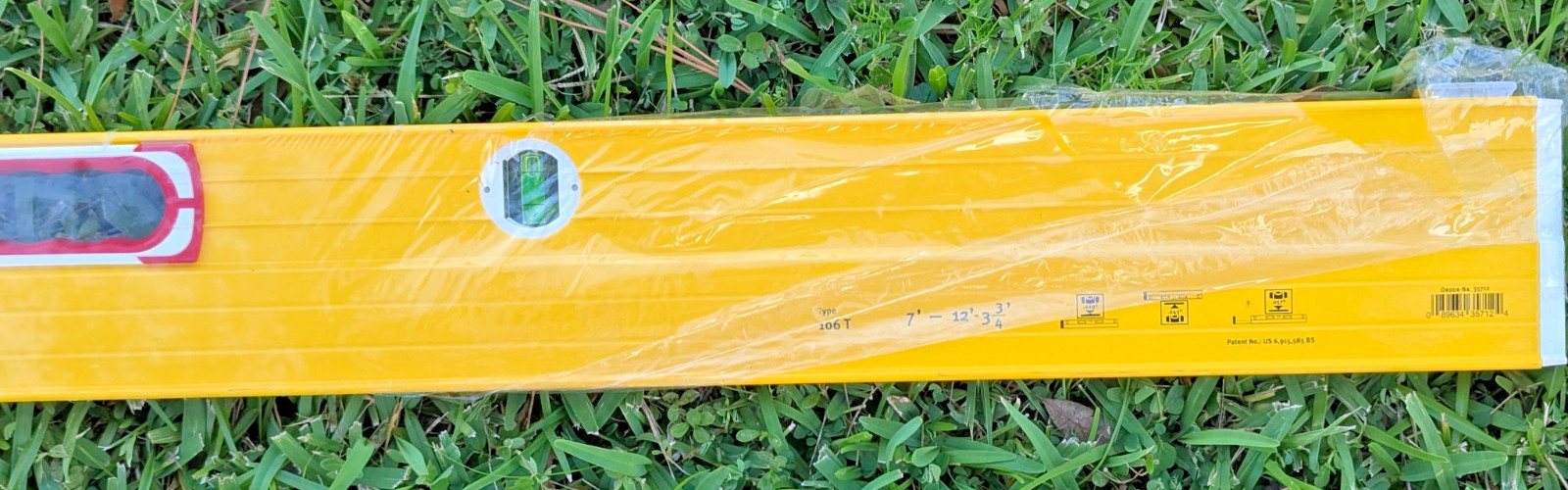 STABILA Type 106T Extendable Plate Level Adjustable 7'–12' Range 35712 Germany