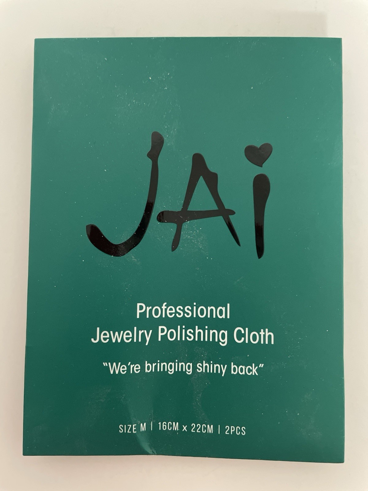 JAI 2-Pack Professional Jewelry Polishing Cloth Size M Medium BRAND NEW