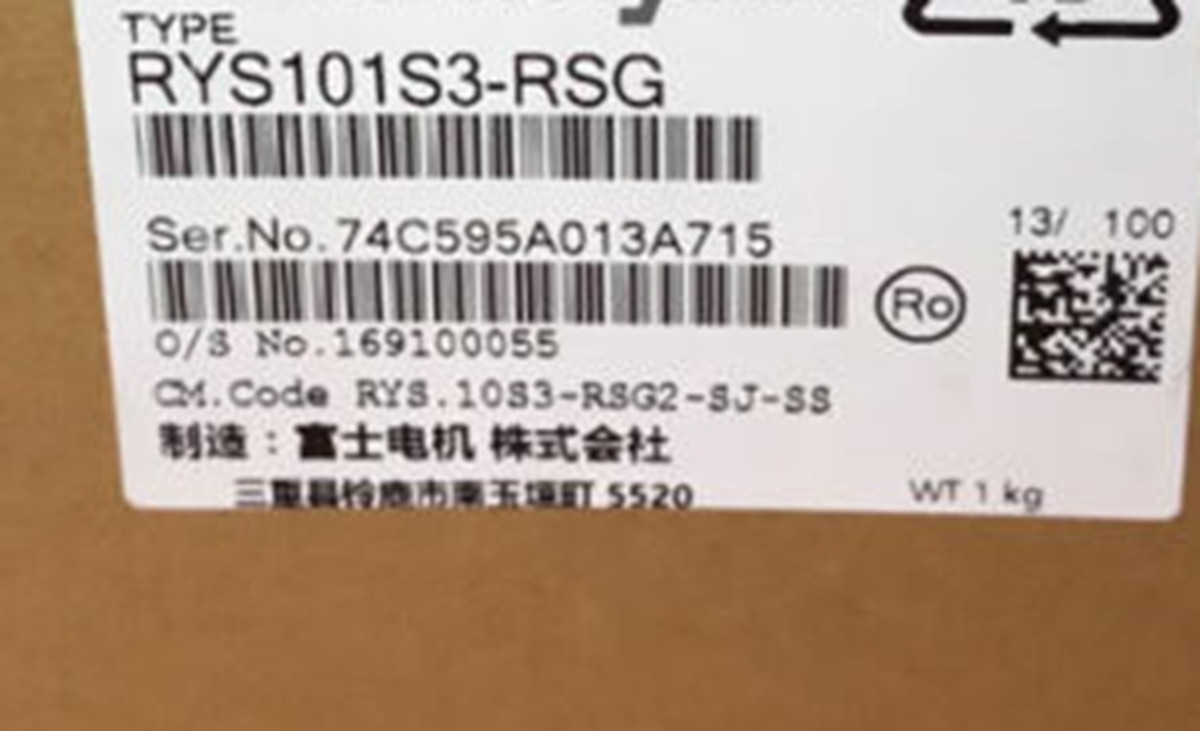 NEW FUJI RYS101S3-RSG Servo Drive