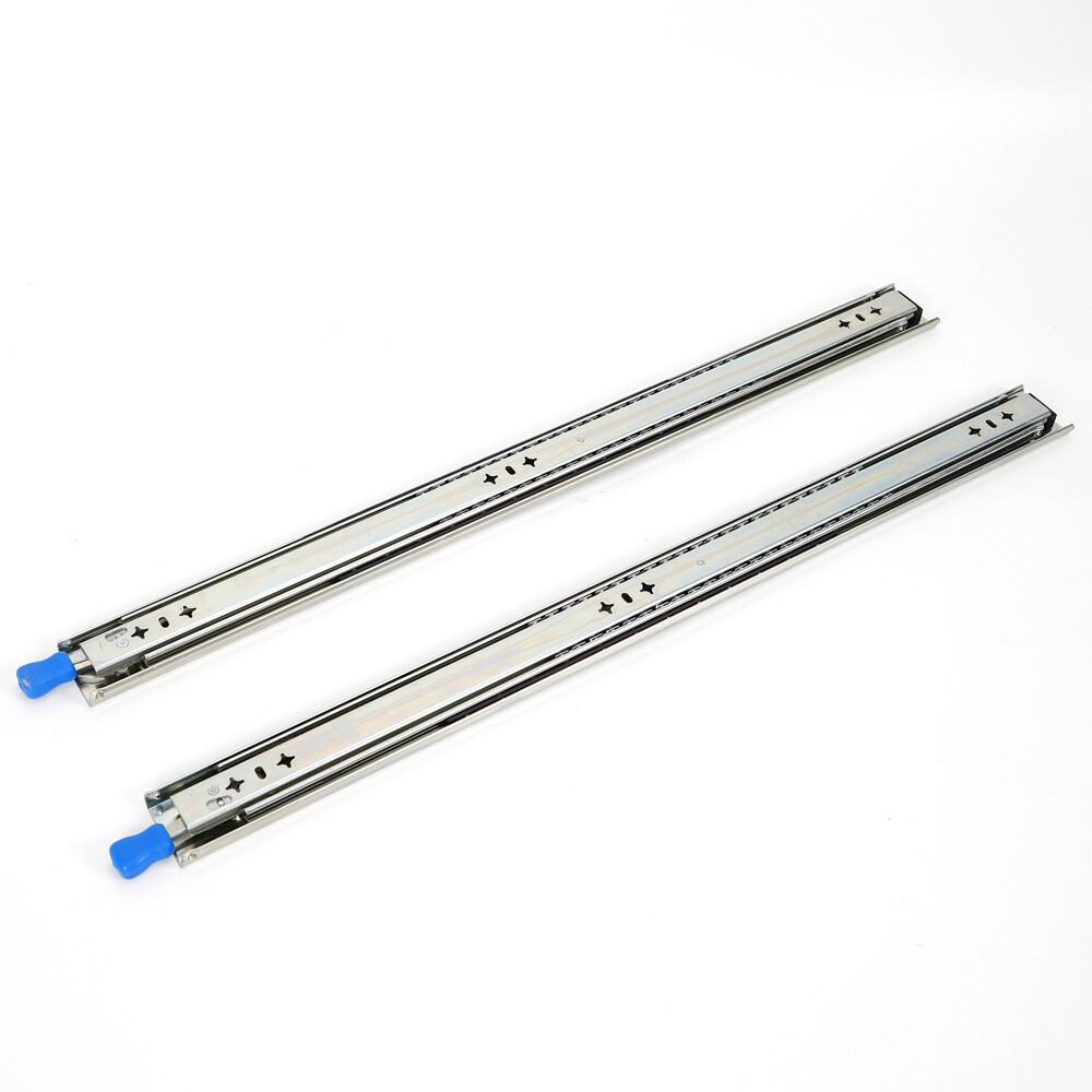 2* 32" Heavy-duty Slide Rail Smooth Sliding with Lock Bearing capacity 120KG