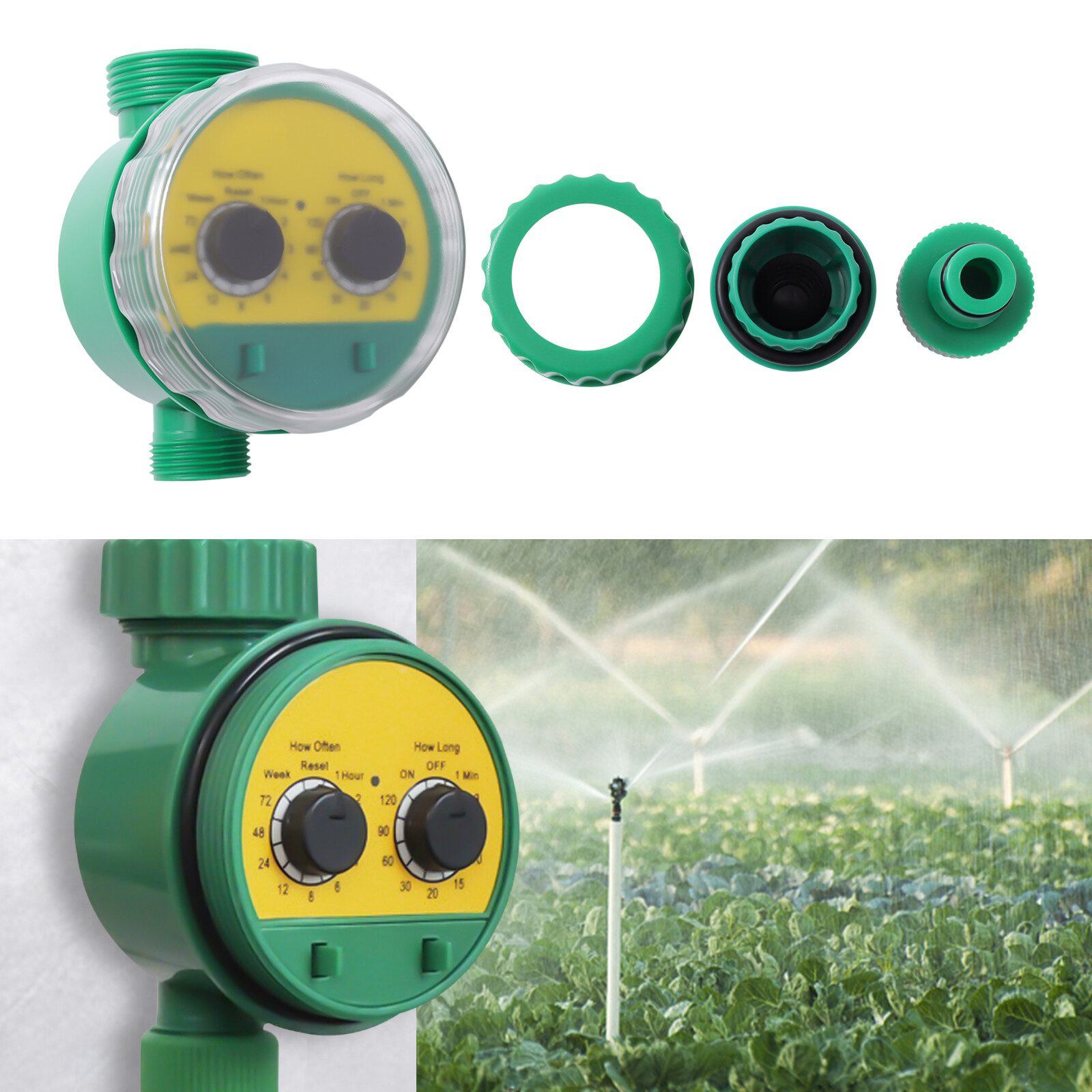 Garden Watering Timer Electronic Automatic Irrigation Controller Outdoor System