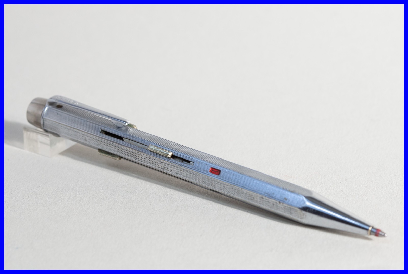 Vintage ROTRING 4 Color Ballpoint Pen Multi Pen With Refills Slider Mechanism