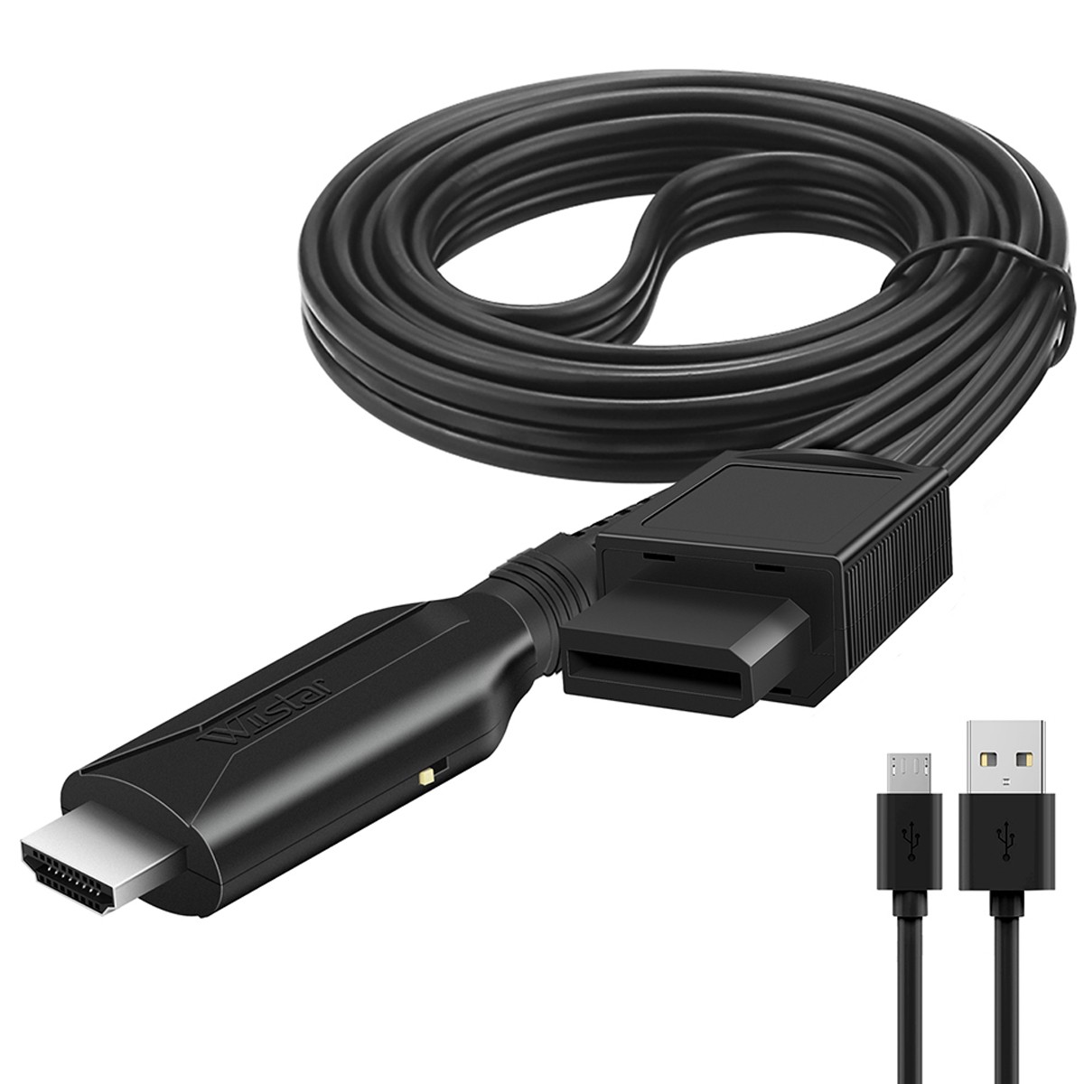 Wii to HDMI Adapter Converter Cable Full HD 1080P Plug&Play for Television PC —