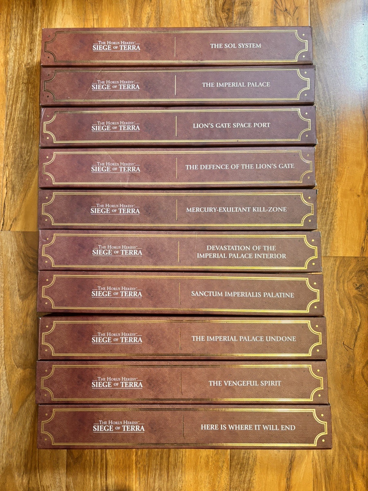 Siege of Terra Limited Edition Complete Map Set Horus Heresy Warhammer 30k