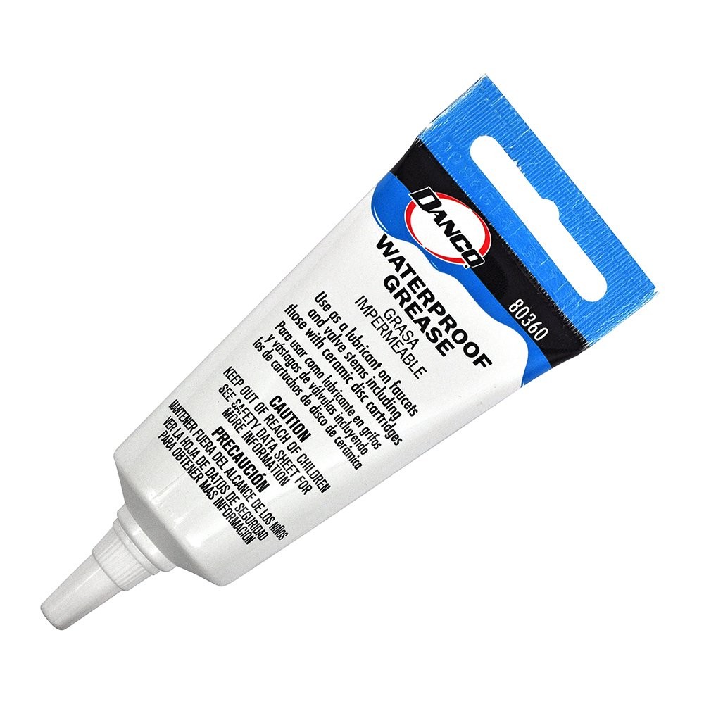 Versatile 80360 Waterproof Silicone Grease for Faucets & Home Repairs - 1/2 Oz