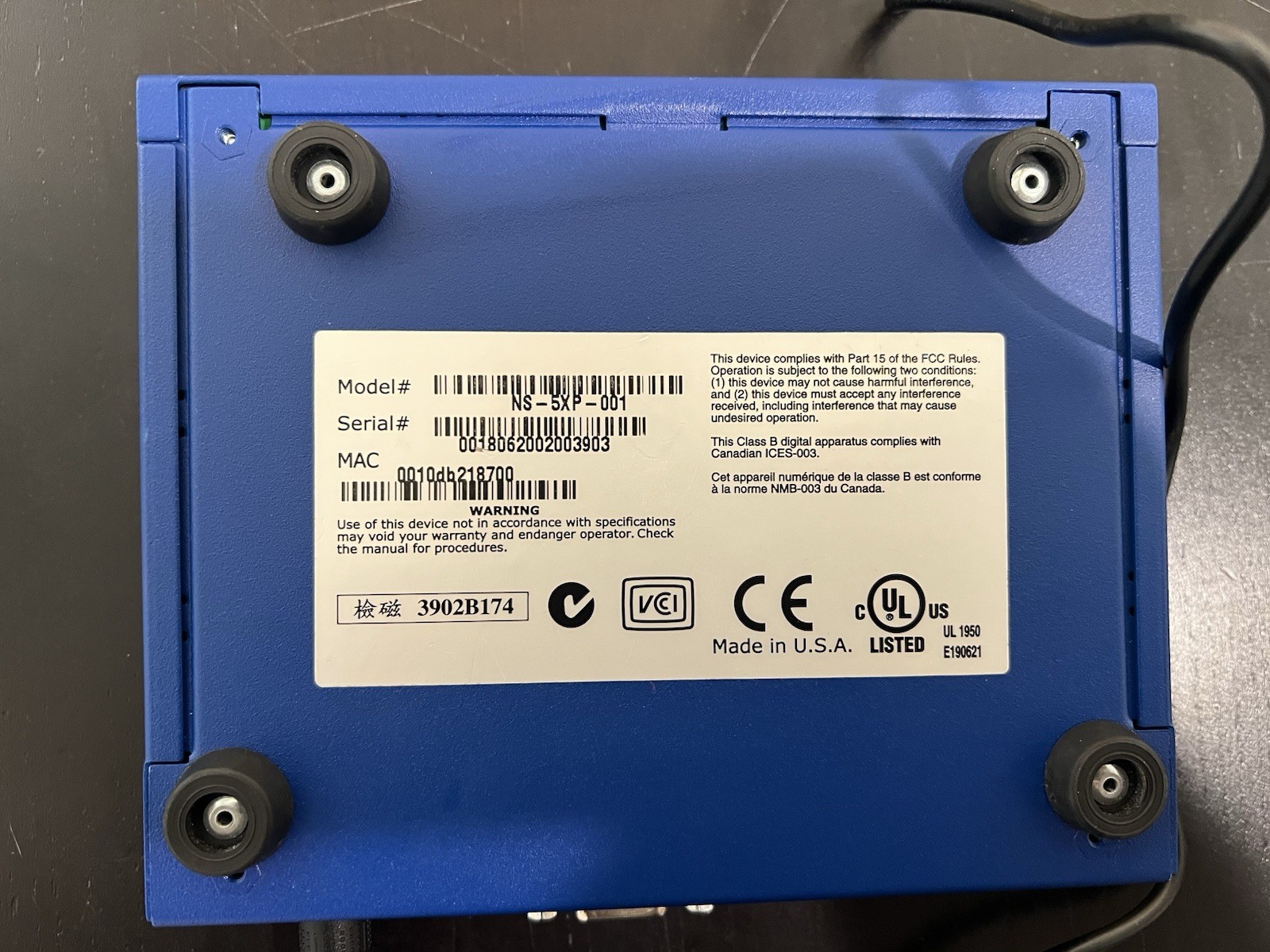 NetScreen NetScreen-5XP Firewall Hardware Appliance, NS-5XP-001