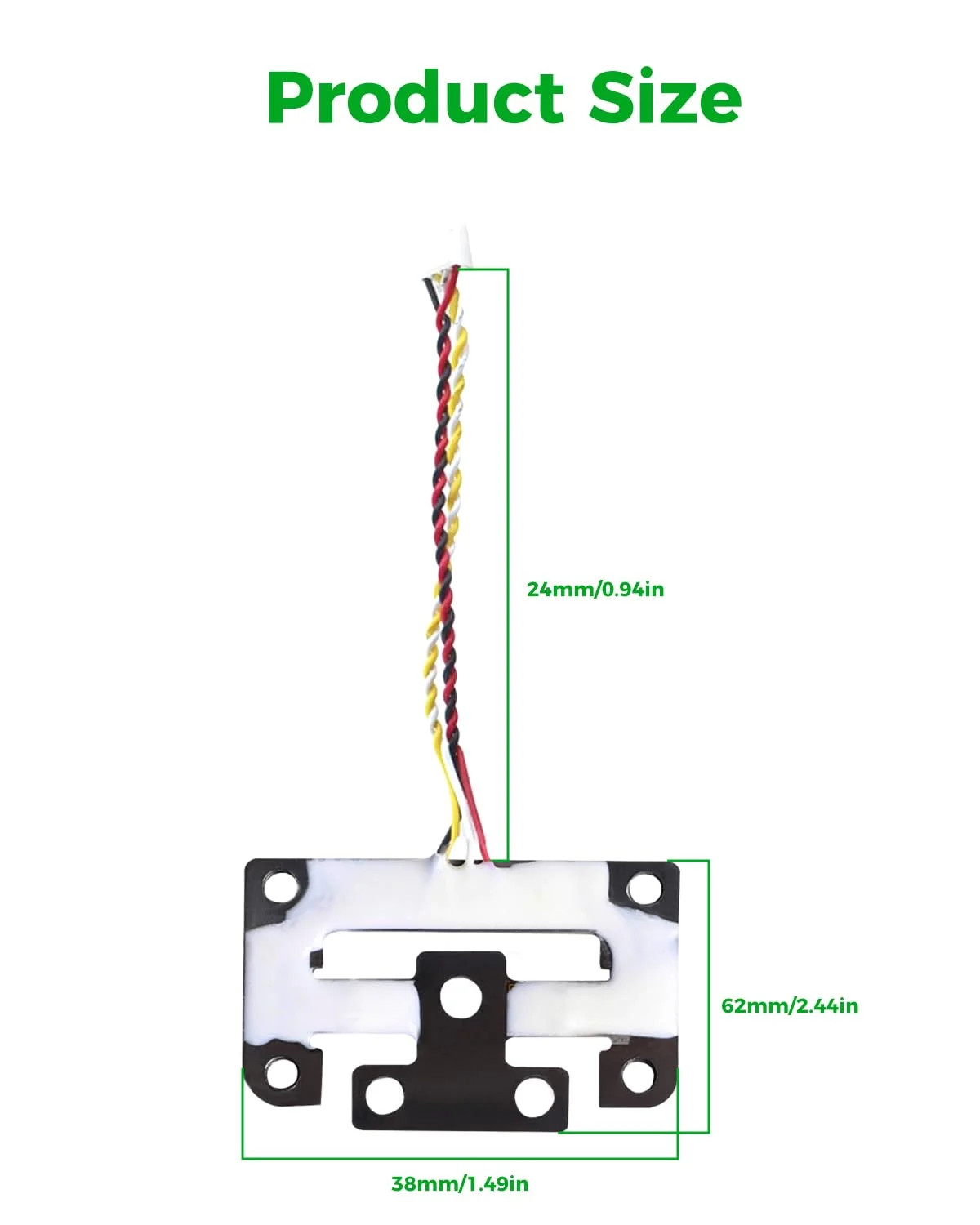 Official K2 Plus Strain Gauge, High Precision Auto-Leveling Sensor, 3D