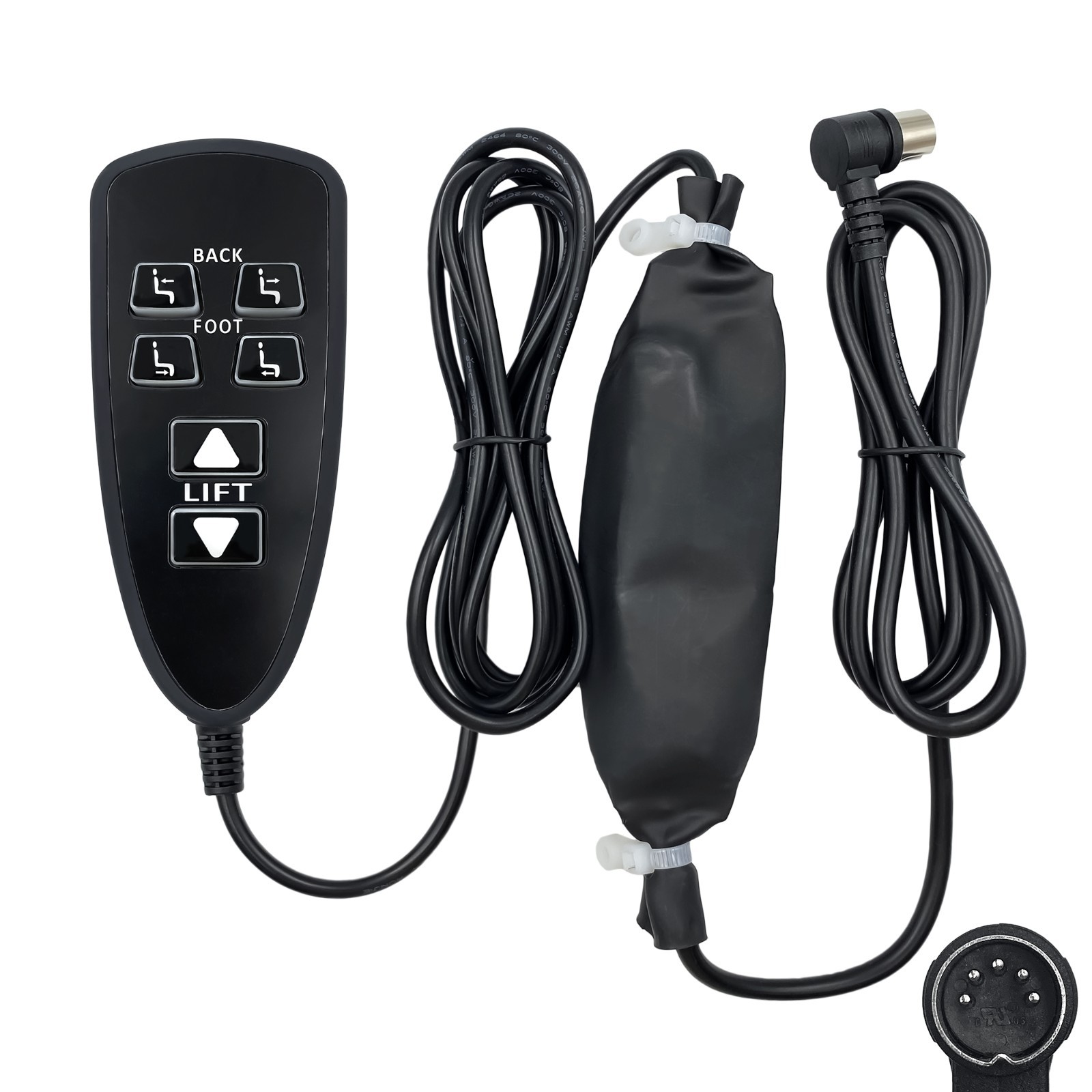6 Button 5 Pin Remote Model HC R2B 04 Hand Control for Power Recliner Lift Chair