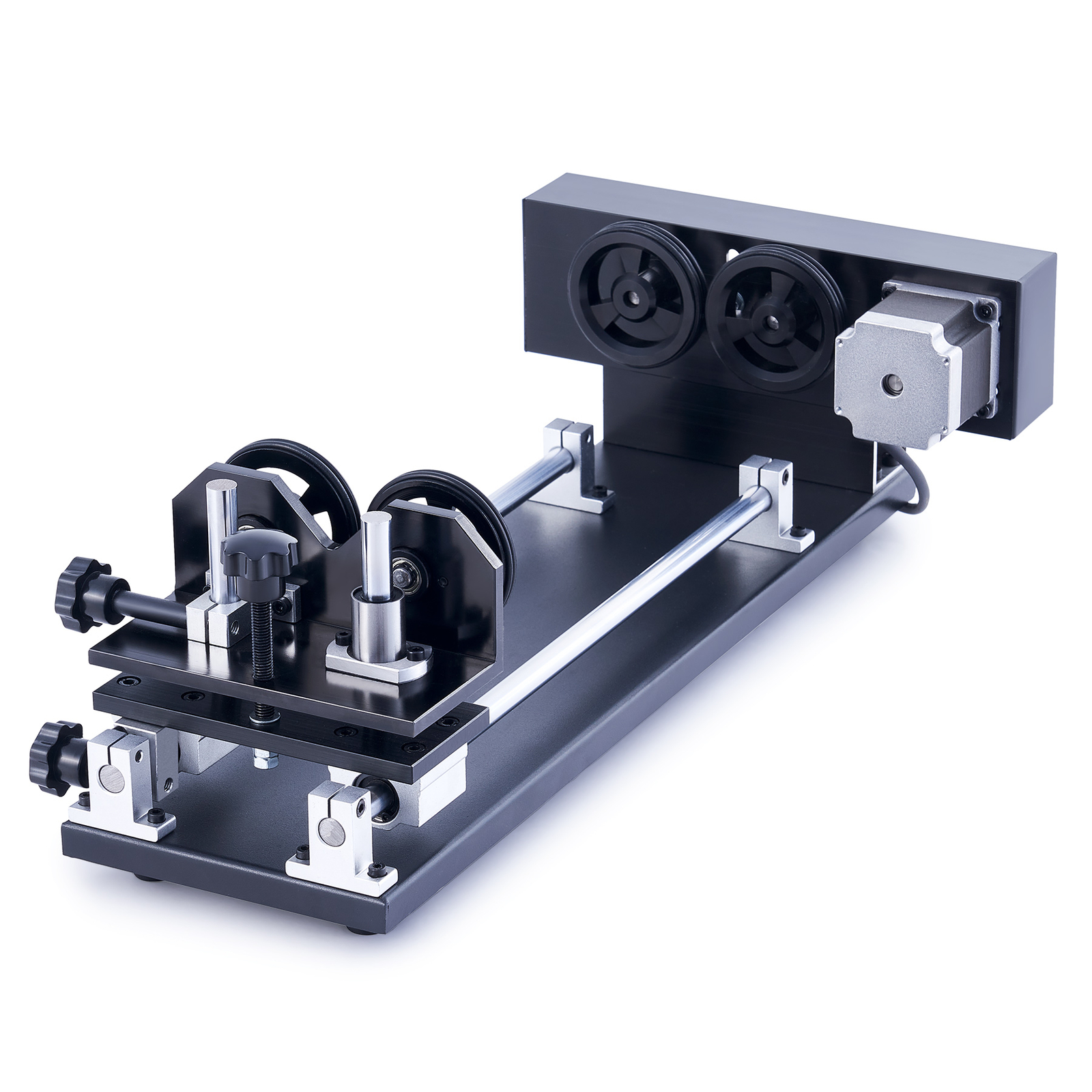 OMTech 4-Wheel Rotary Axis Attachment 360° Rotation for CO2 Laser Engraver