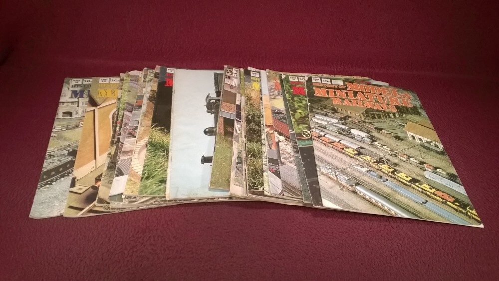 HISTORY OF MODEL & MINIATURE RAILWAYS PARTS 3-5 9-21 26-30 32 33 35 37 38 40 44