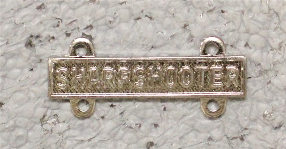 U.S. Army: SHARPSHOOTER bar for Marksmanship Badge - GEMSCO G2
