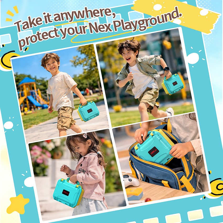 For Nex Playground Waterproof Box Hard-Shell Storage Case Storage Box