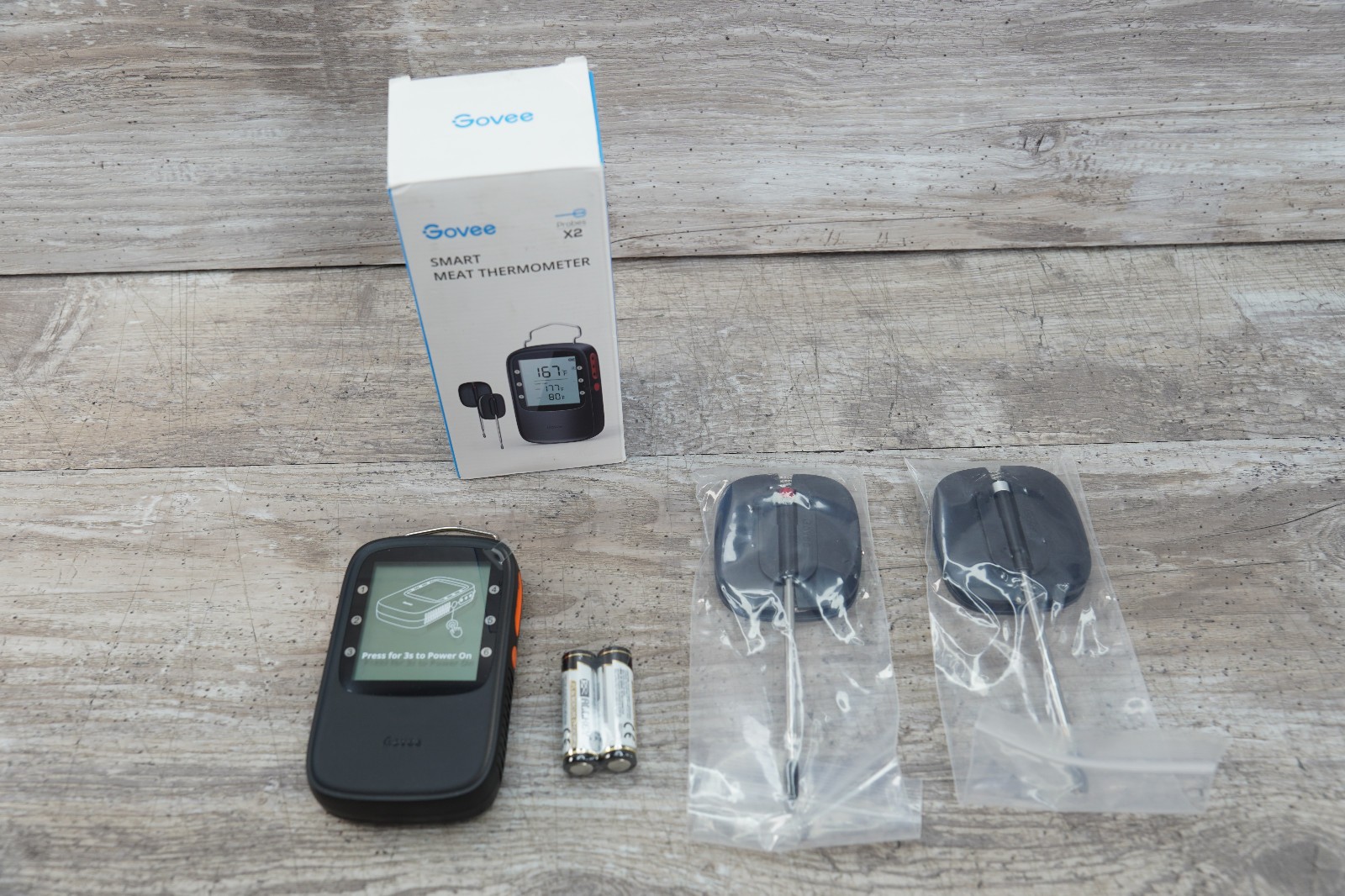 Govee Bluetooth Meat Thermometer, Wireless Meat Thermometer for Smoker Oven, ...