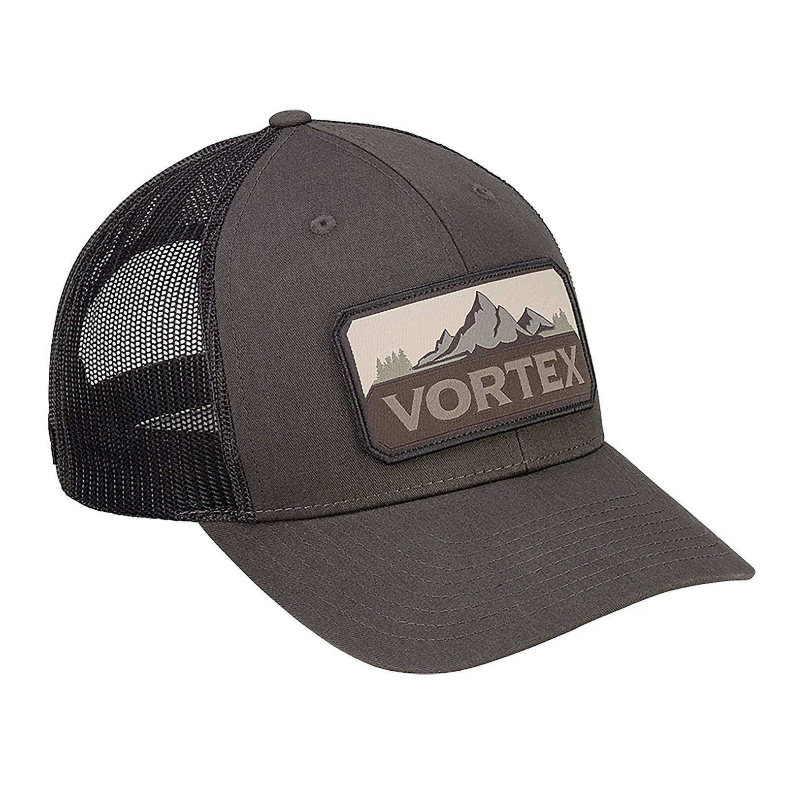 VORTEX Men's Peakline Dark Charcoal OSFM Cap (125-08-DCH)