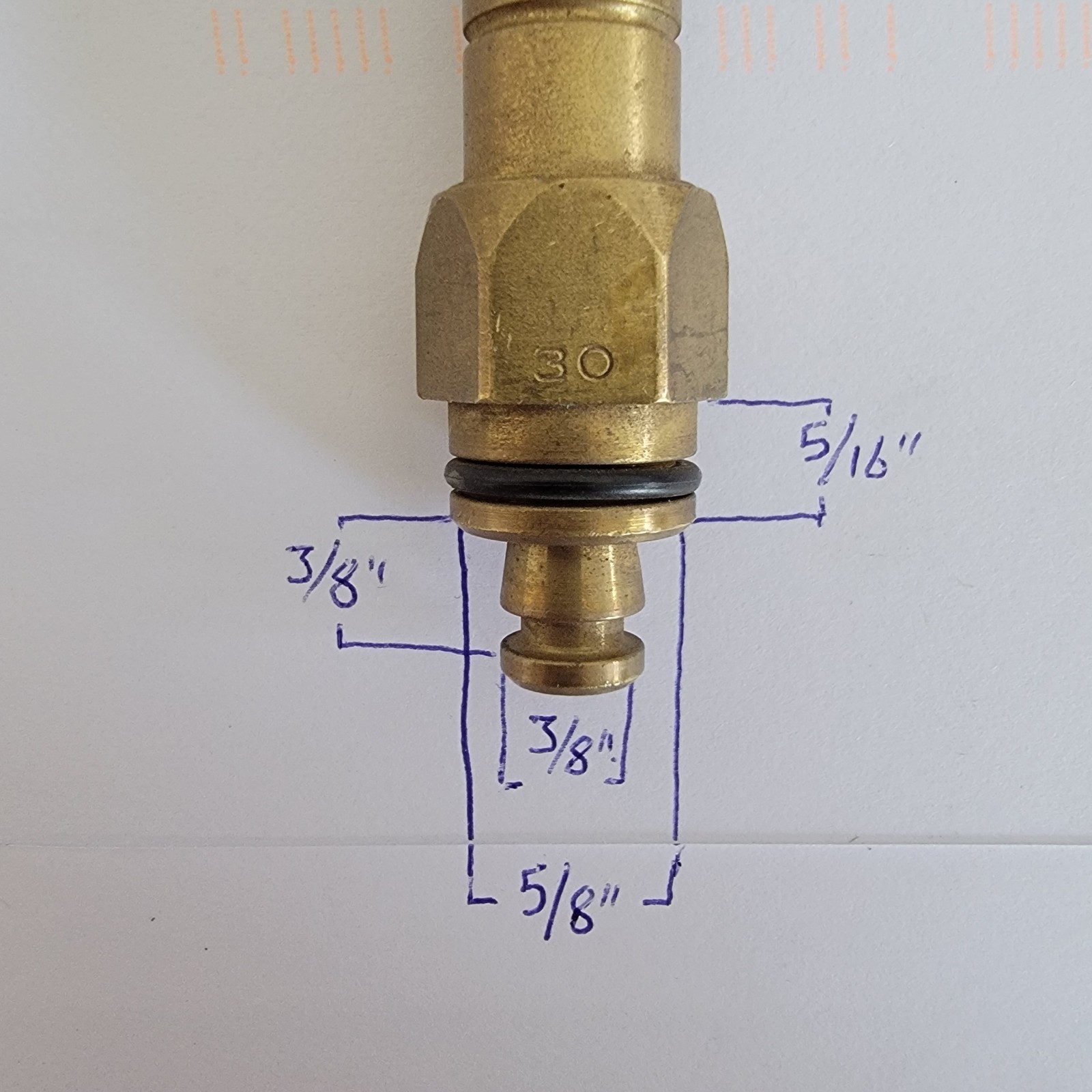 Purox #30 Brazing Welding Torch Tip Head Nozzle USA