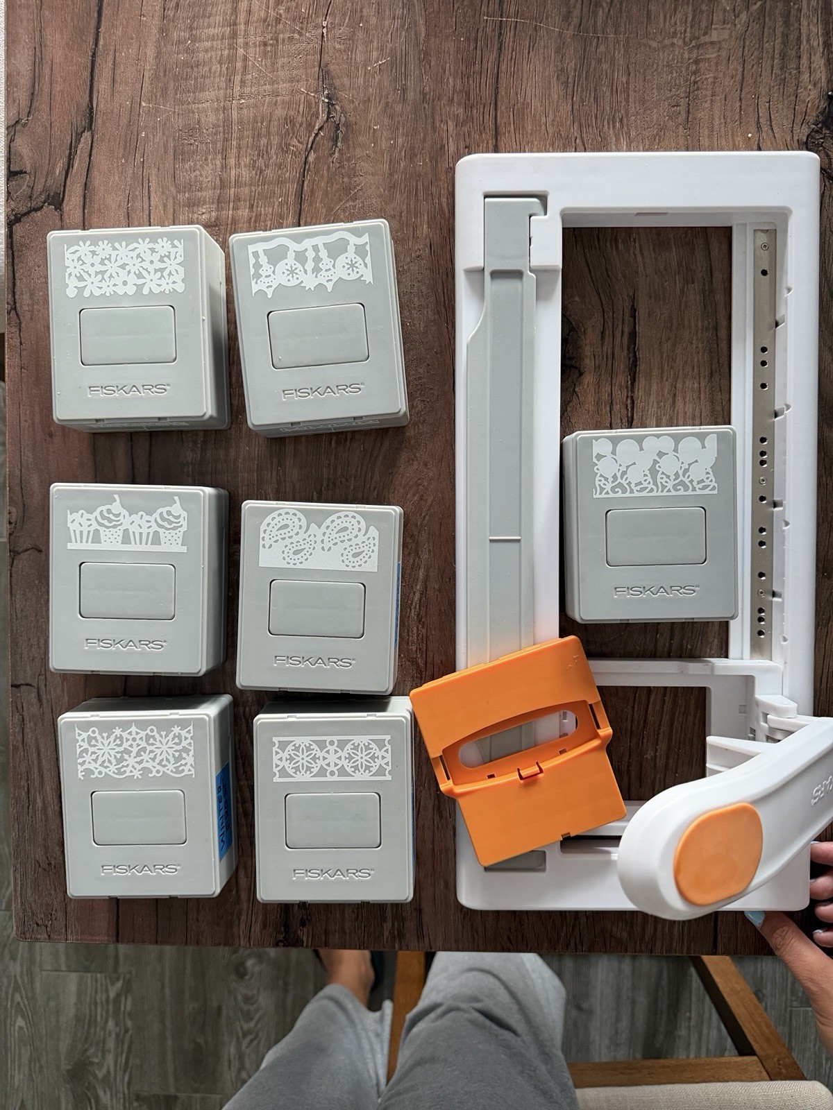 Fiskars AdvantEdge Punch System Starter Set With 7 Cartridges 100570 1001