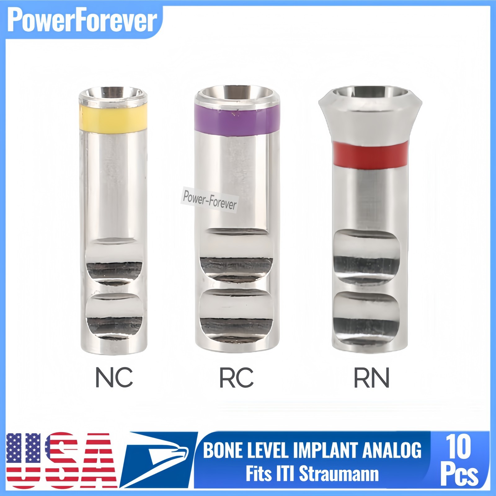 USA Dental NC RC RN Analog Replica Bone Tissue Level Fit Straumann ITI BL System