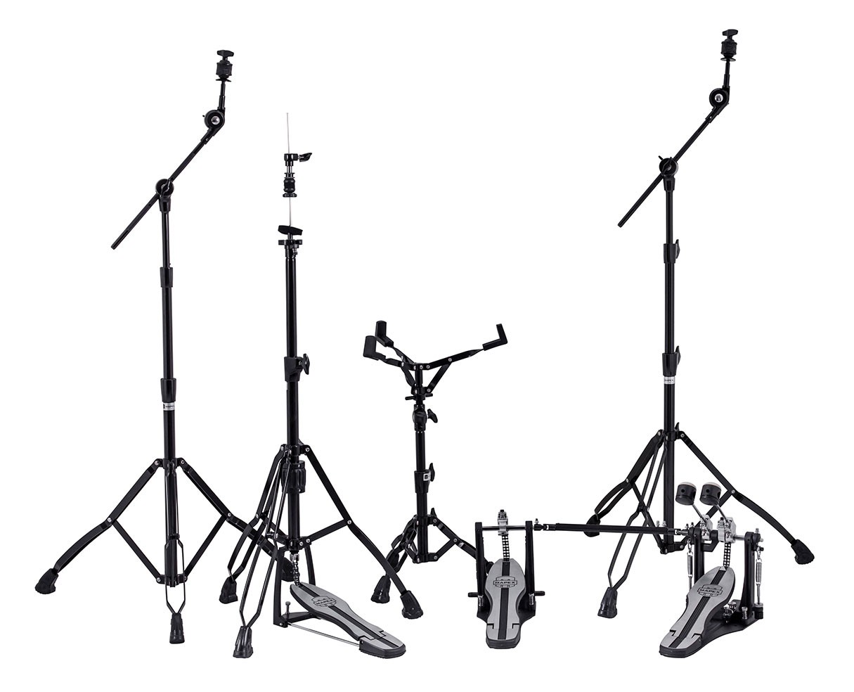 Mapex Mars 600 Hardware Pack Black Plated With Double Pedal