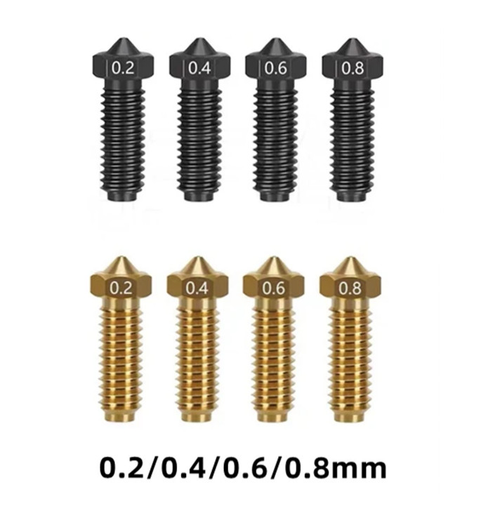Hardened Steel Nozzle For Anycubic Kobra S1/Kobra S1 Combo S1C Brass Nozzle