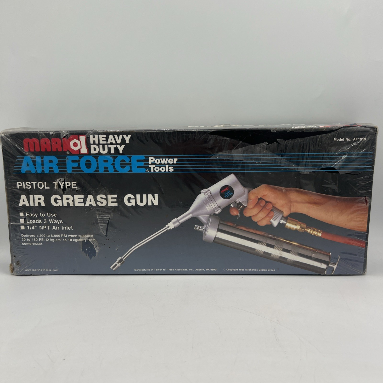 Mark 1 One Heavy Duty Air Force Power Tools Air Grease Gun Pistol Type