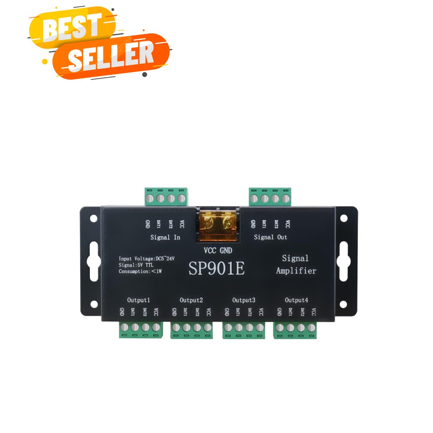 LED Pixel SPI Signal Amplifier Repeater for WS2811 WS2813 SK6812 WS2815 WS280...
