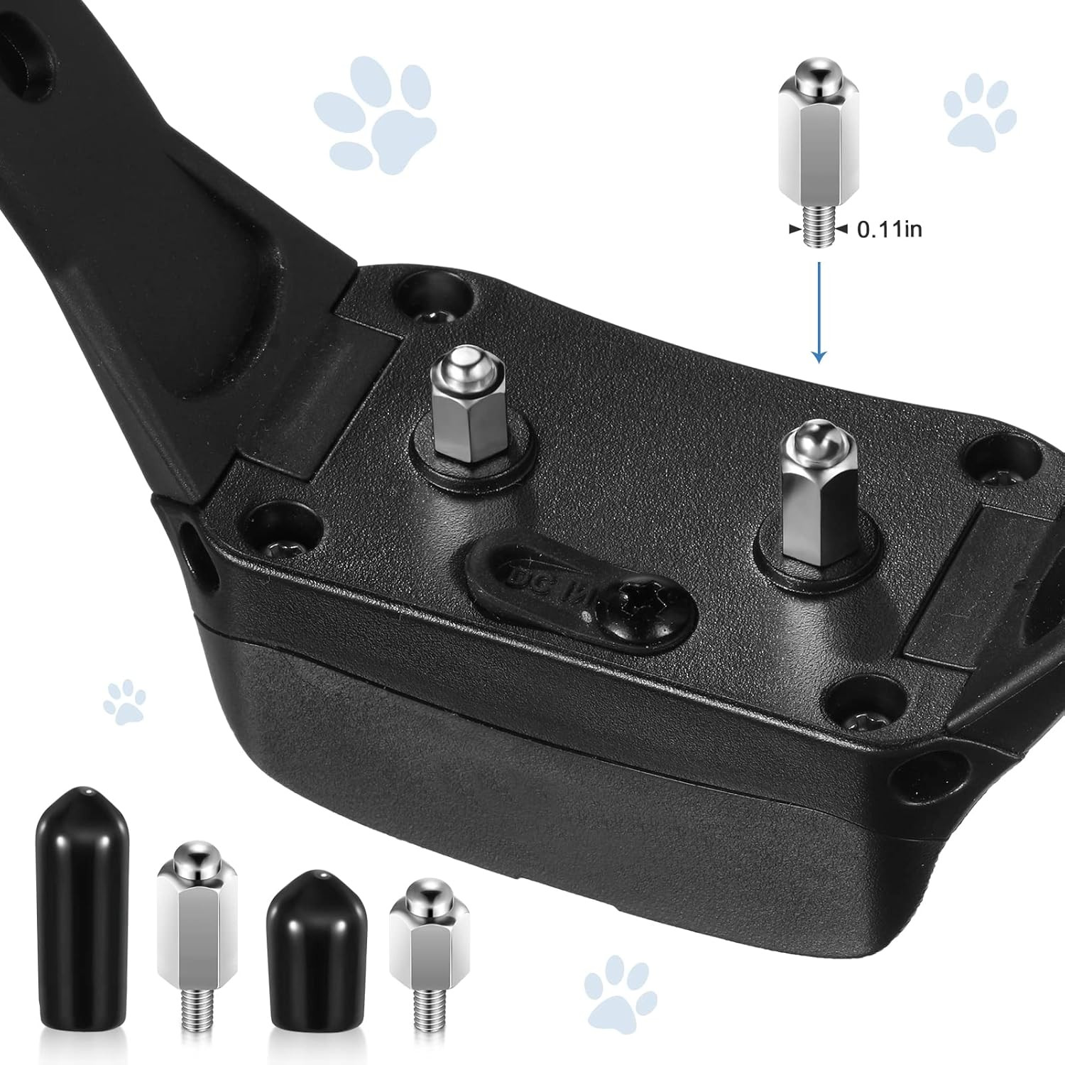 12 Pcs Extra Contact Points Replacement Part for Dog Training Collars Pet Sho...