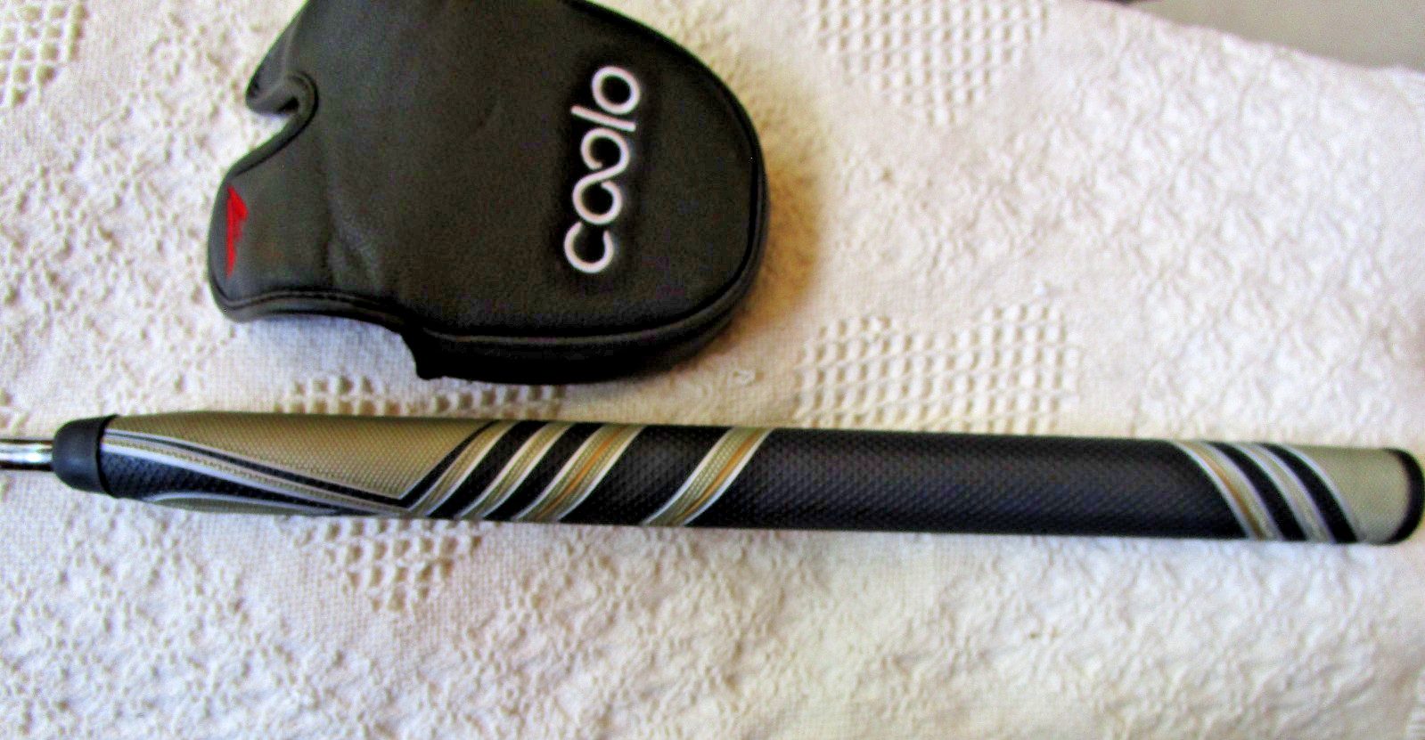 COOLO Low Torque Mallet Golf Putter, 38 inches long , putter cover