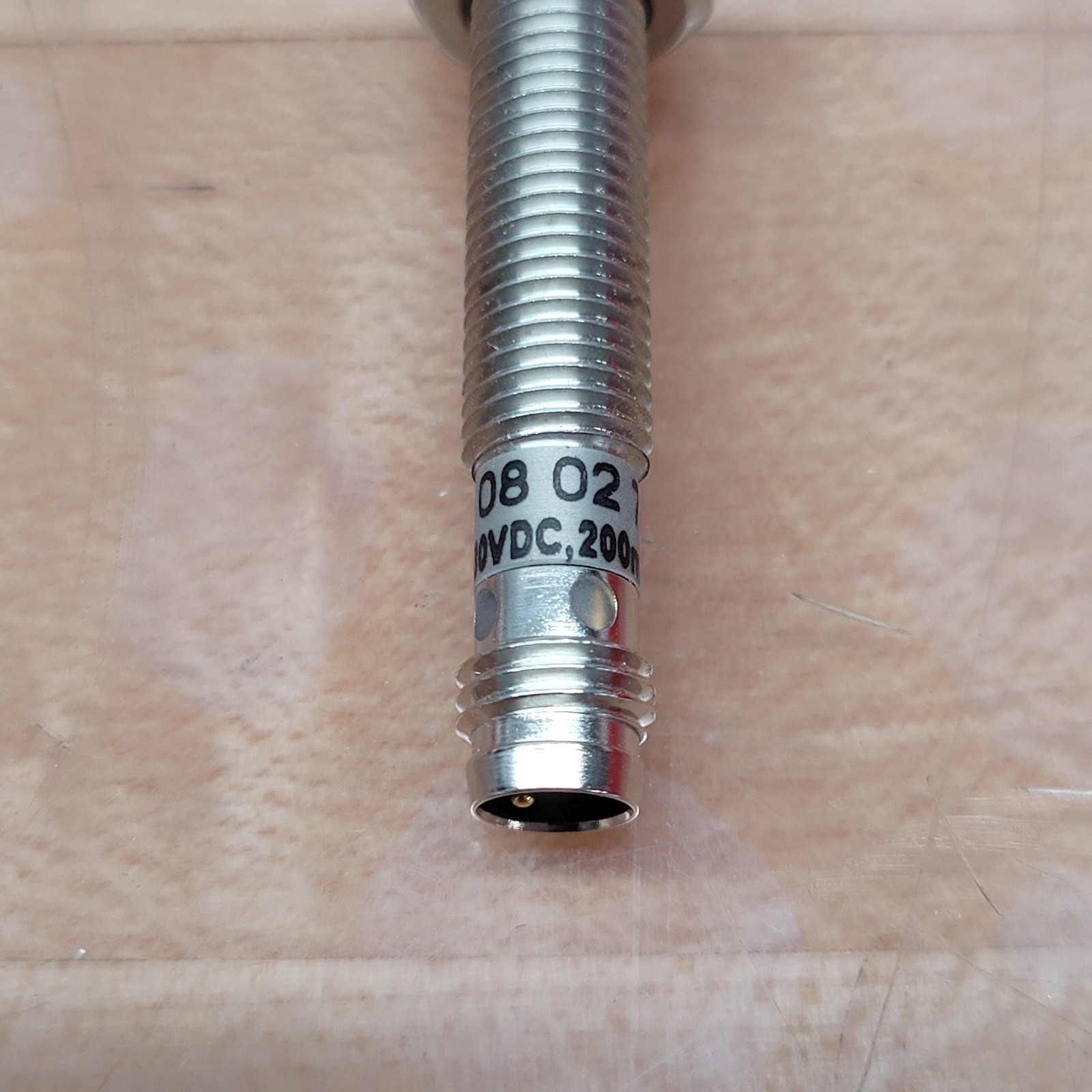 IPF Electronic IB080273 Sensor, 10-30VDC, 3 Pin M8 Connector - NEW