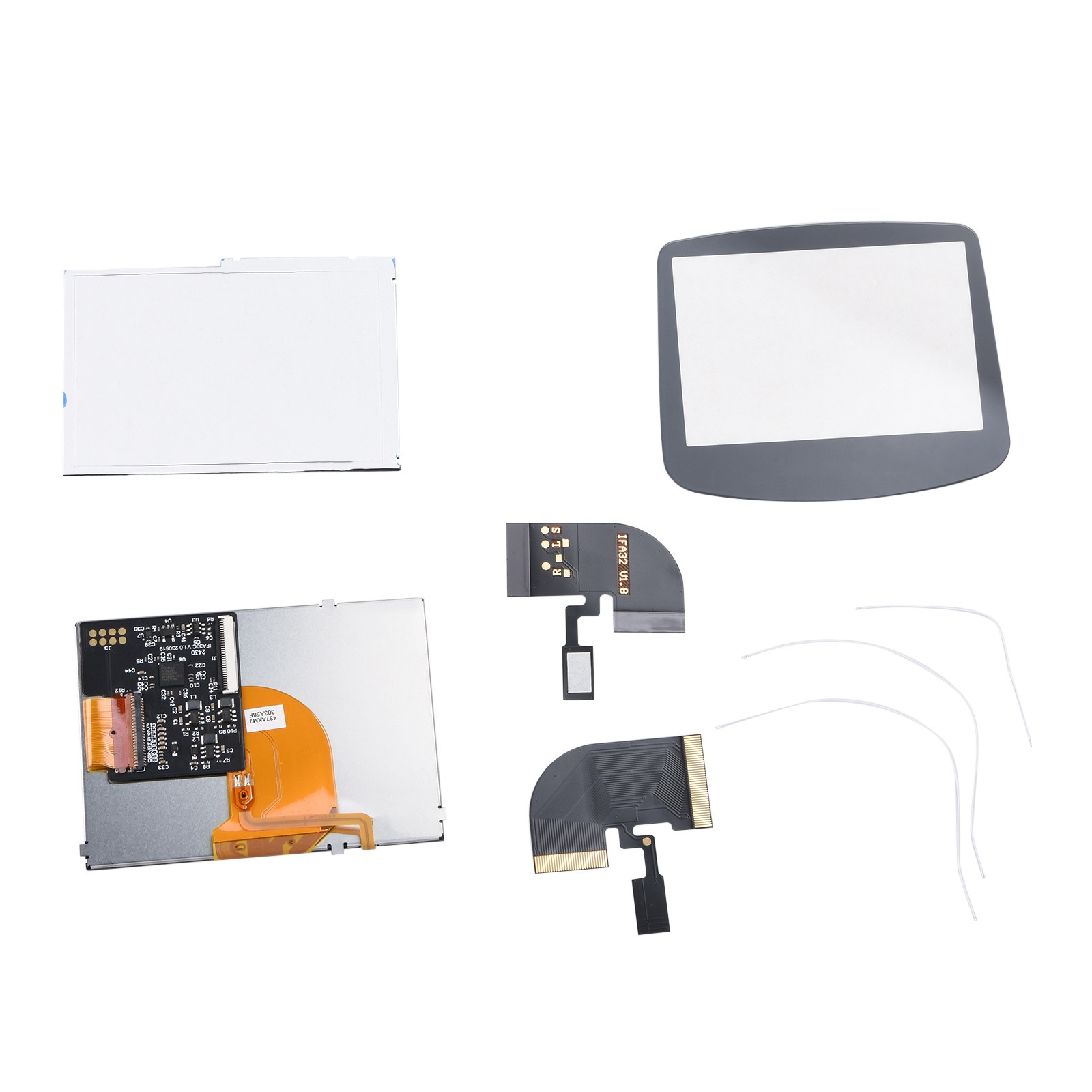 Replacement IPS Screen MOD LCD Backlight Kit For Nintendo Game Boy Advance GBA E